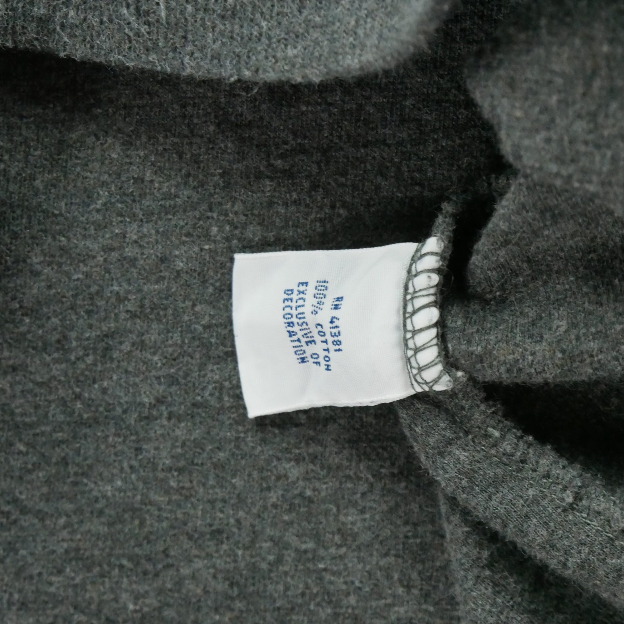 Pull Homme  demi-zippé Gris 6