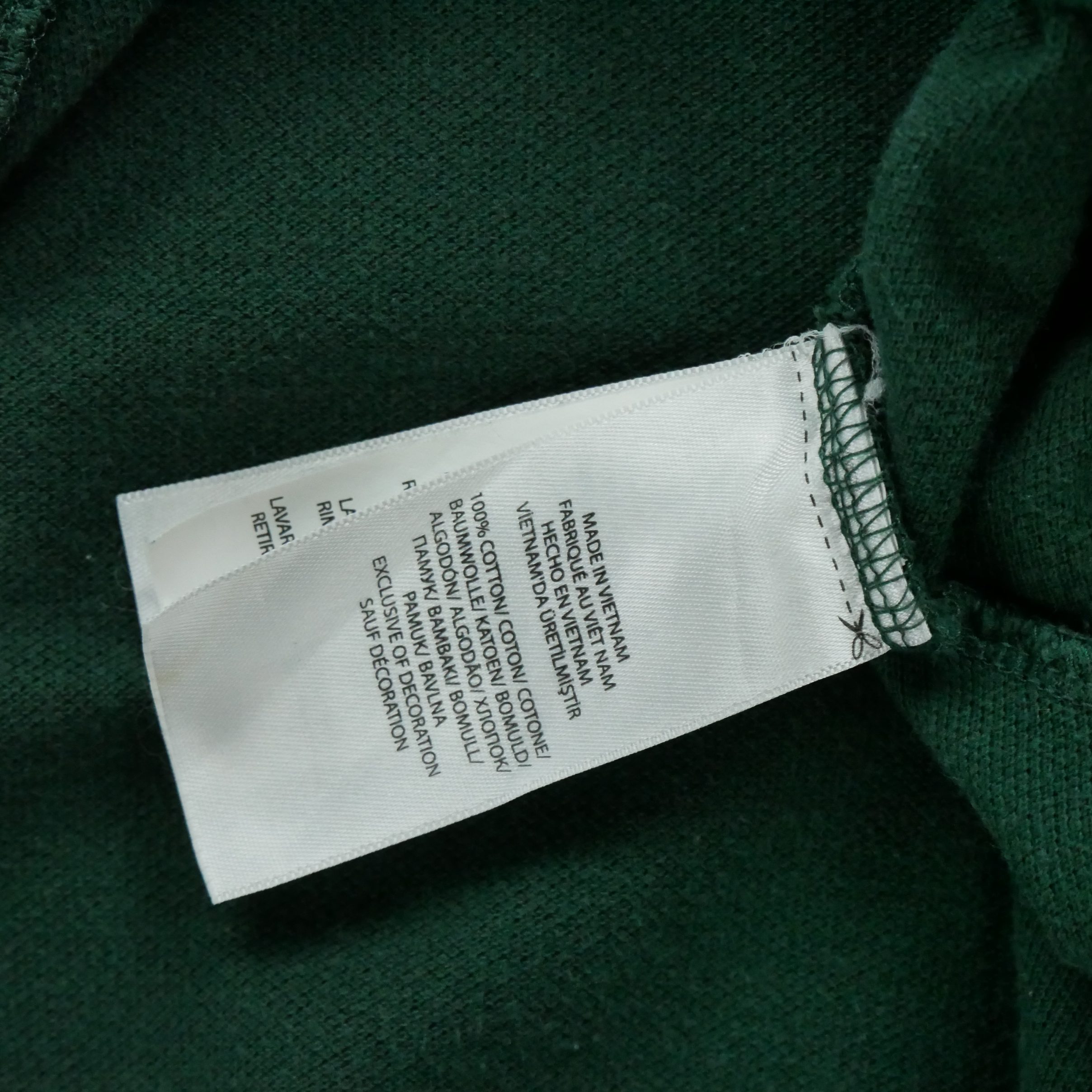 Polo manches courtes Homme  Vert 7