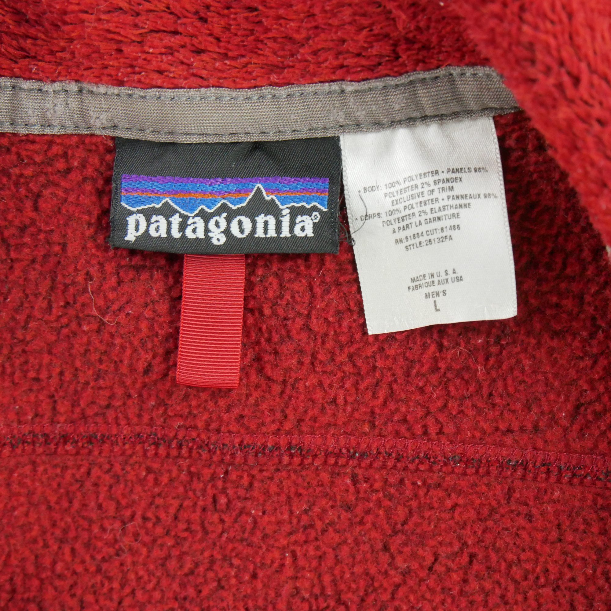 Veste polaire Homme  R2 Polartec Rouge 9