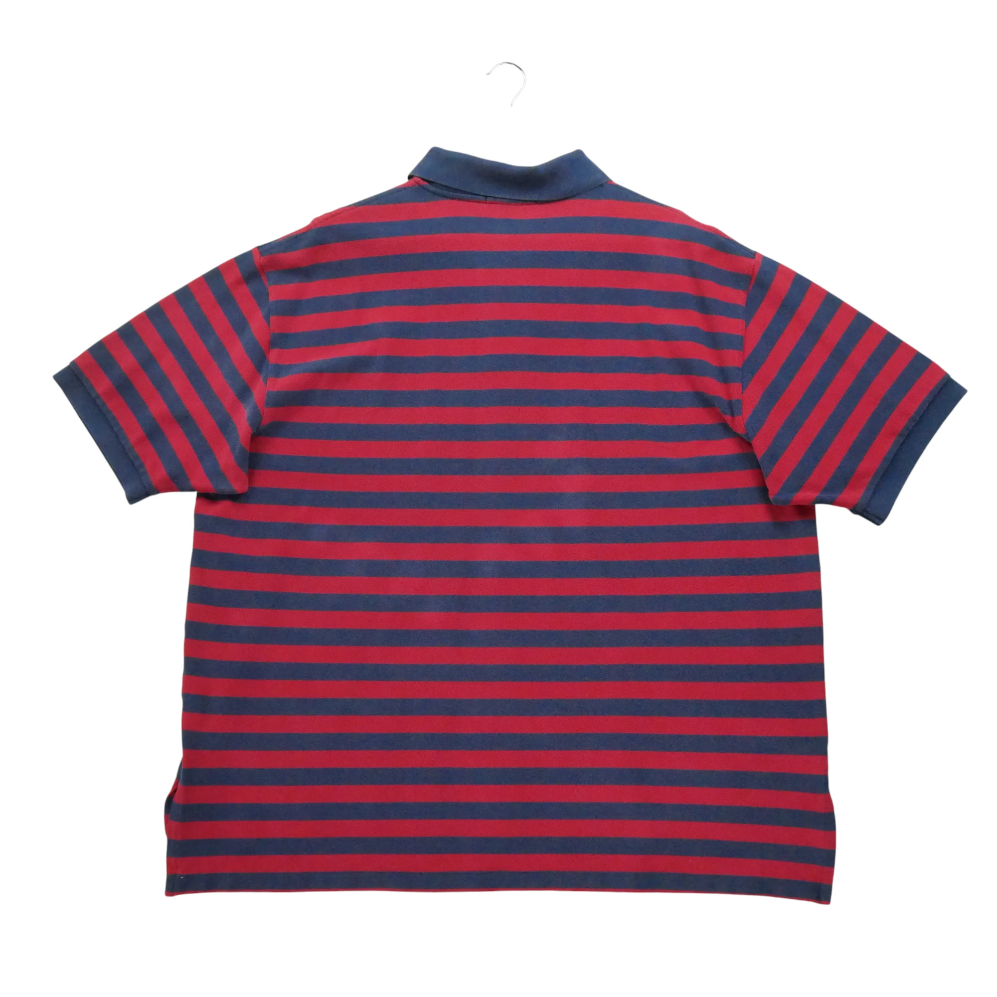 Polo manches courtes Homme  Rouge 3