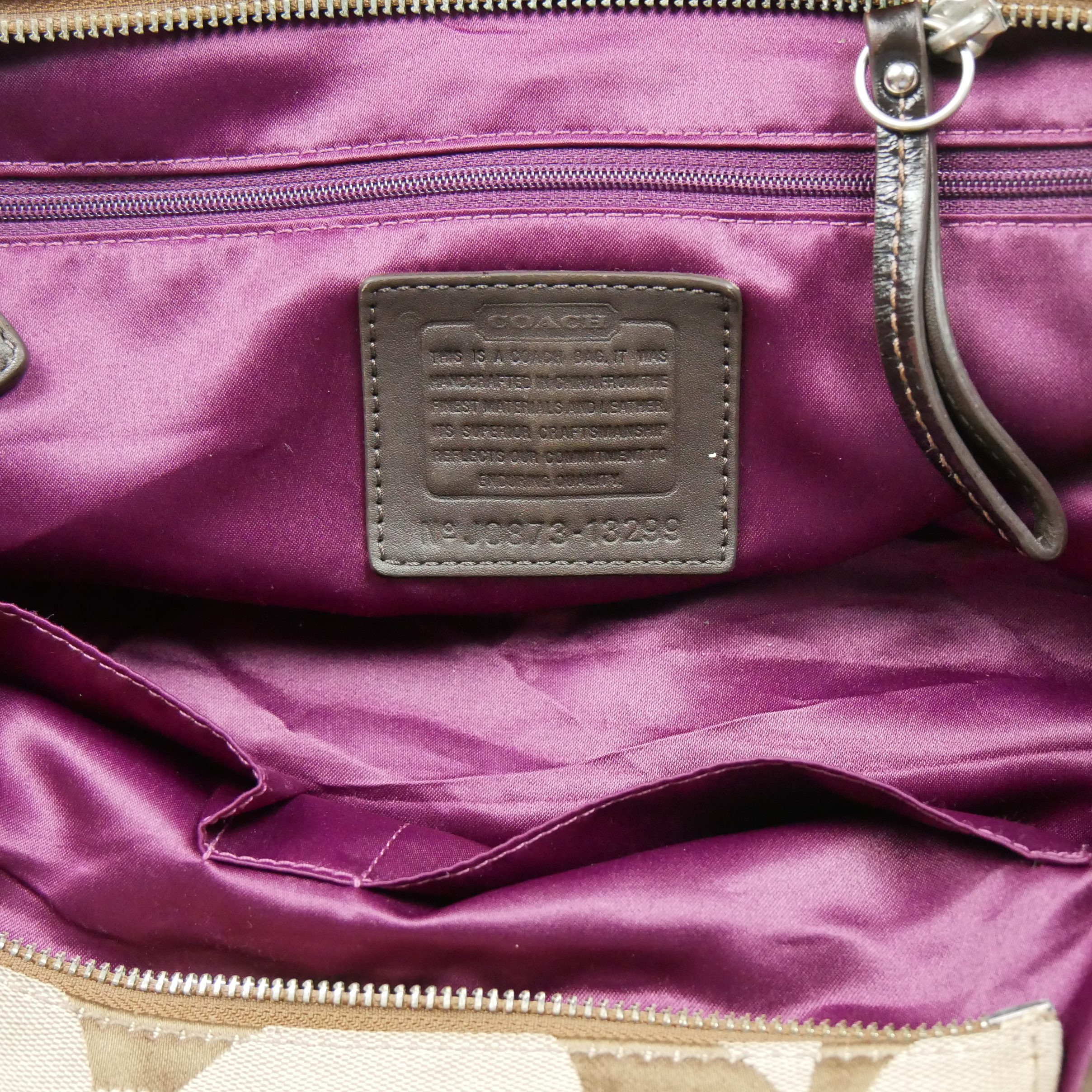 Sac Femme Coach 13299 Beige 4