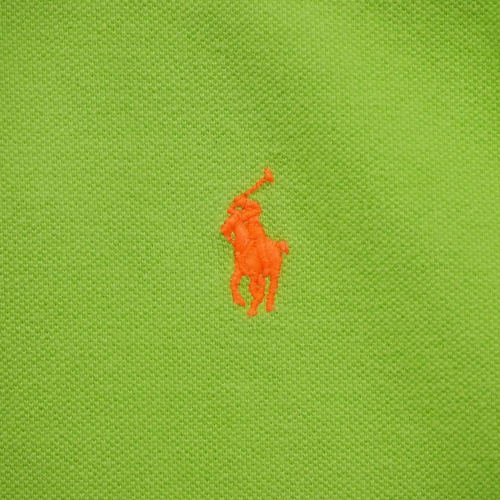 Polo manches courtes Homme  Vert Fluo 8