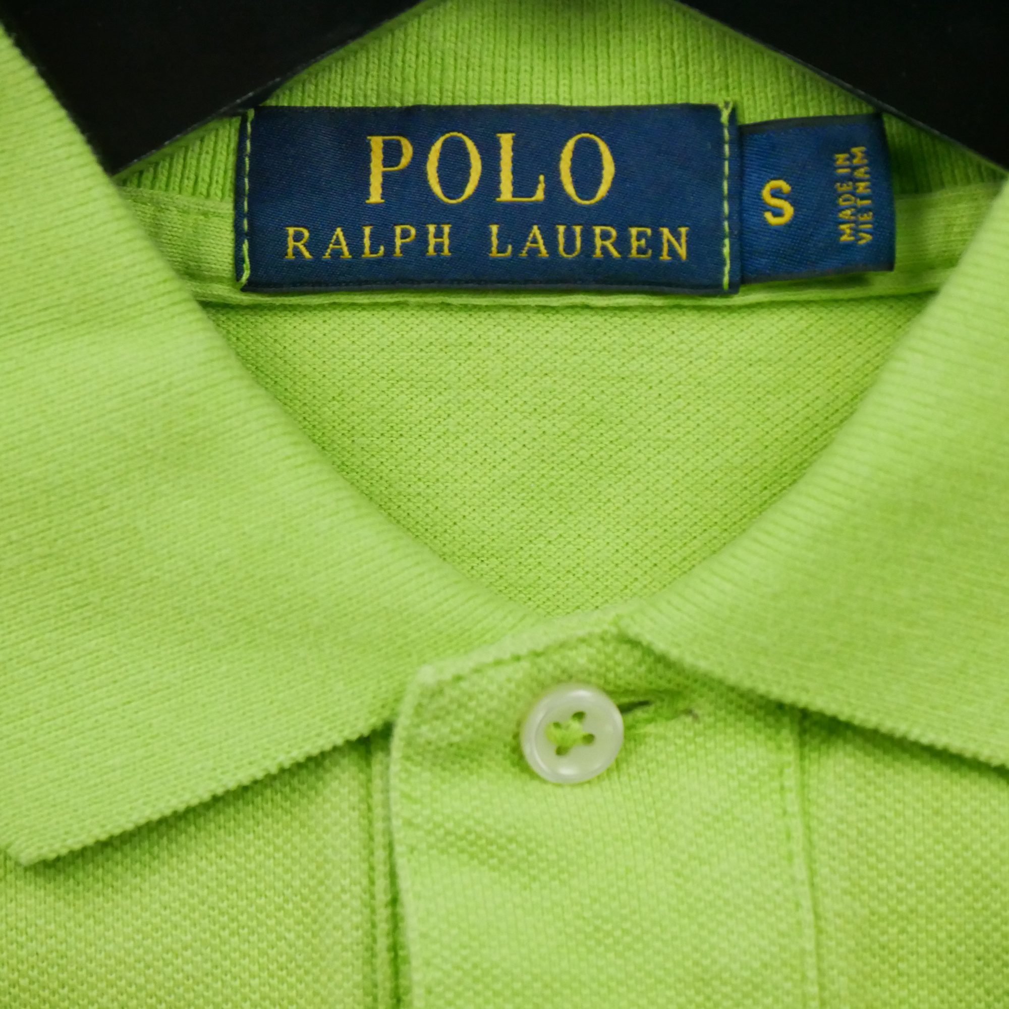Polo manches courtes Homme  Vert Fluo 9