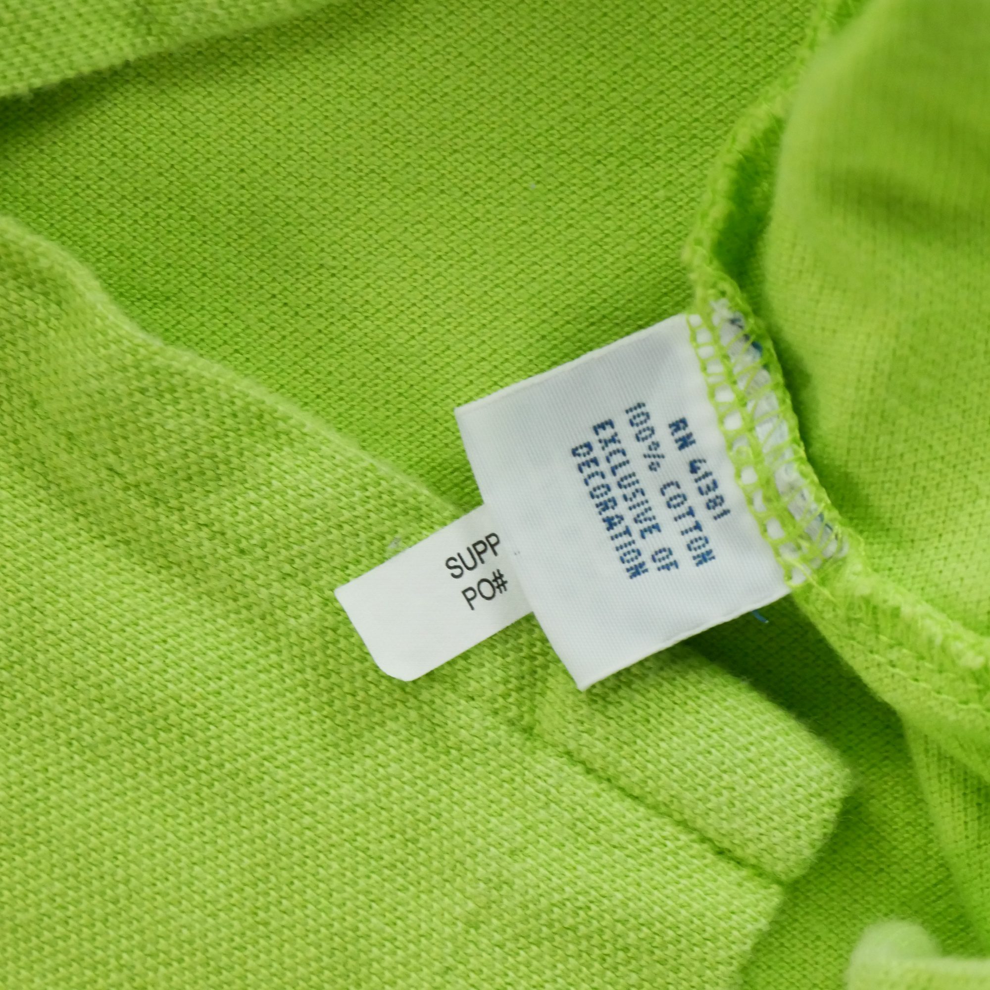 Polo manches courtes Homme  Vert Fluo 10