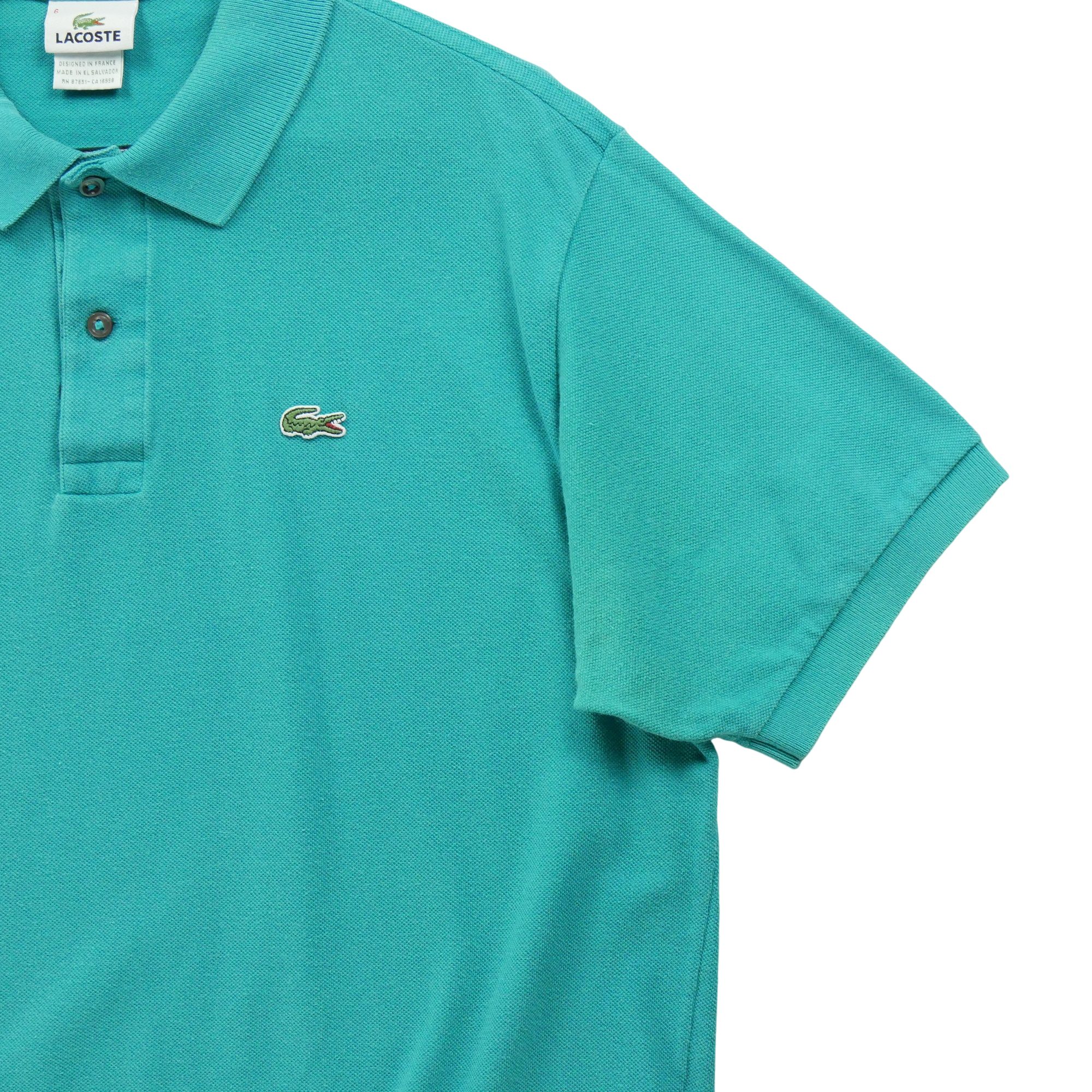 Polo manches courtes Femme  Turquoise 4