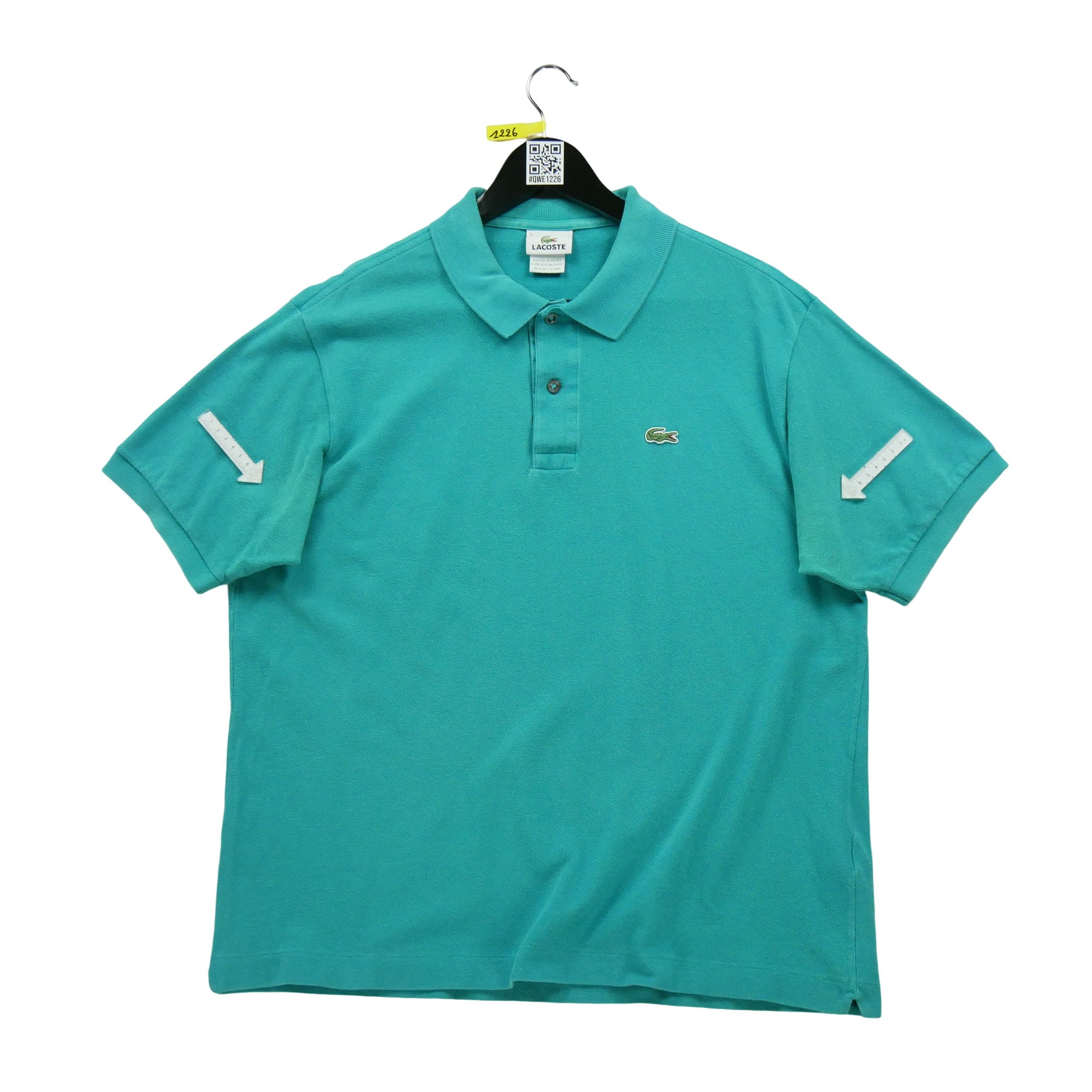 Polo manches courtes Femme  Turquoise 5