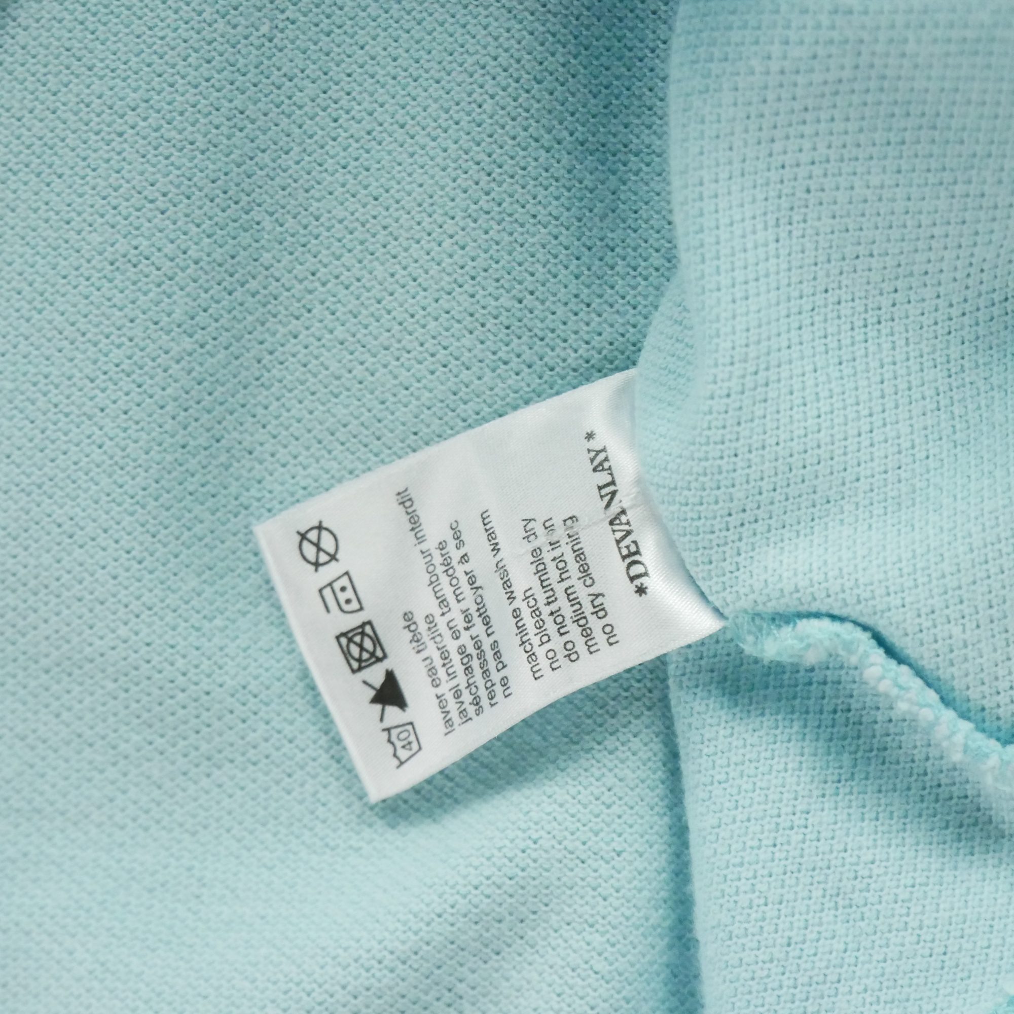 Polo manches courtes Homme  Bleu clair 10