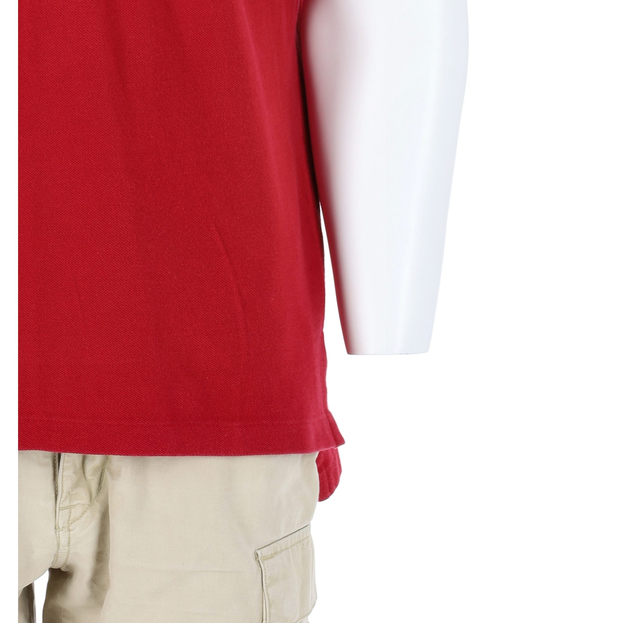 Polo manches courtes Homme  Rouge 7