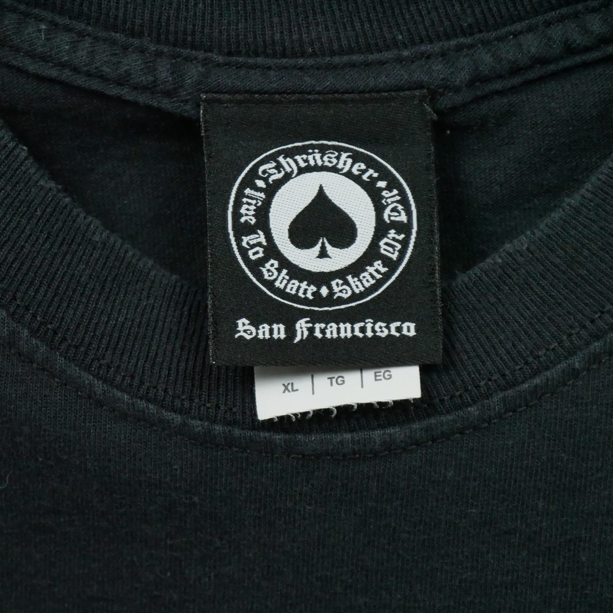 T-shirt manches courtes Homme  Noir 4