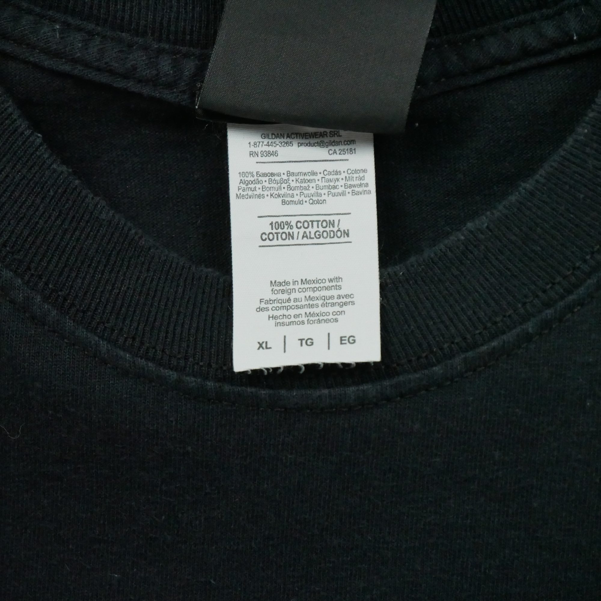 T-shirt manches courtes Homme  Noir 5