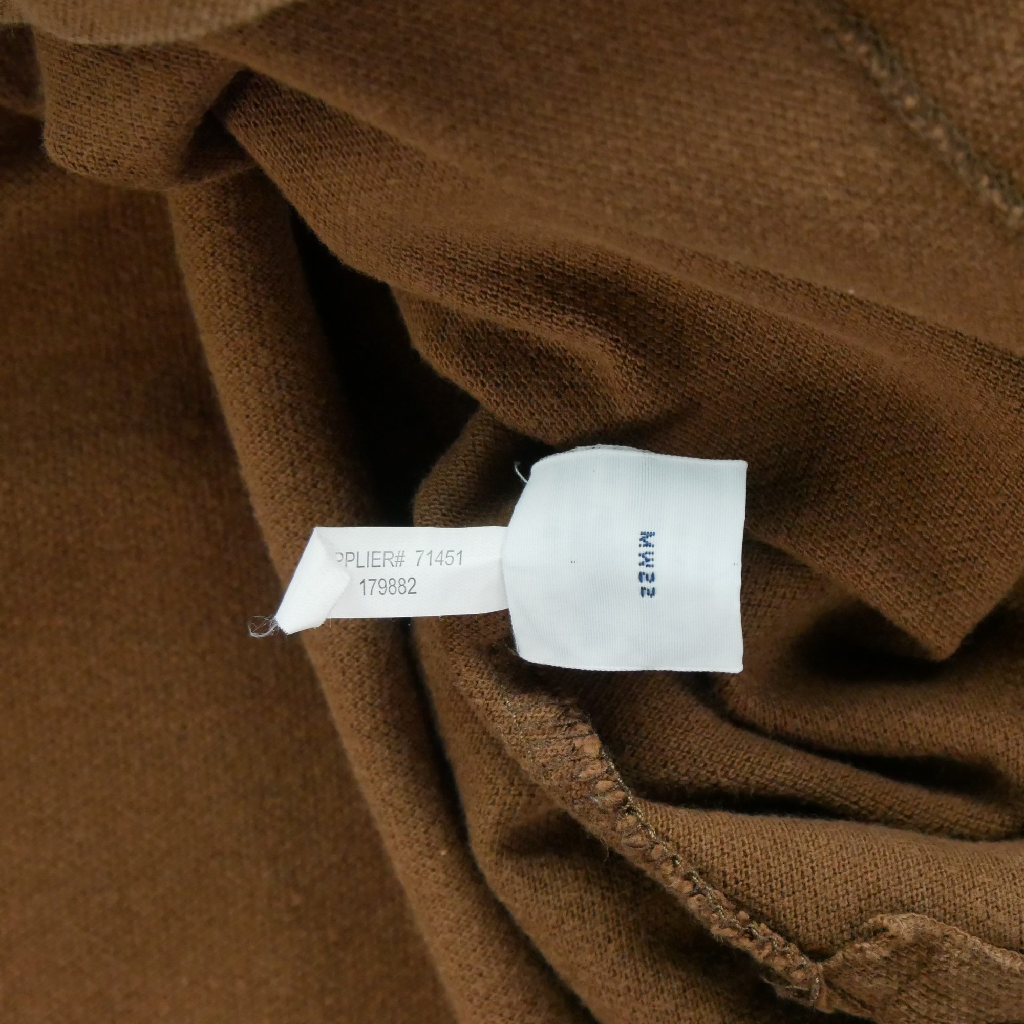 Polo manches longues Homme  Marron 7