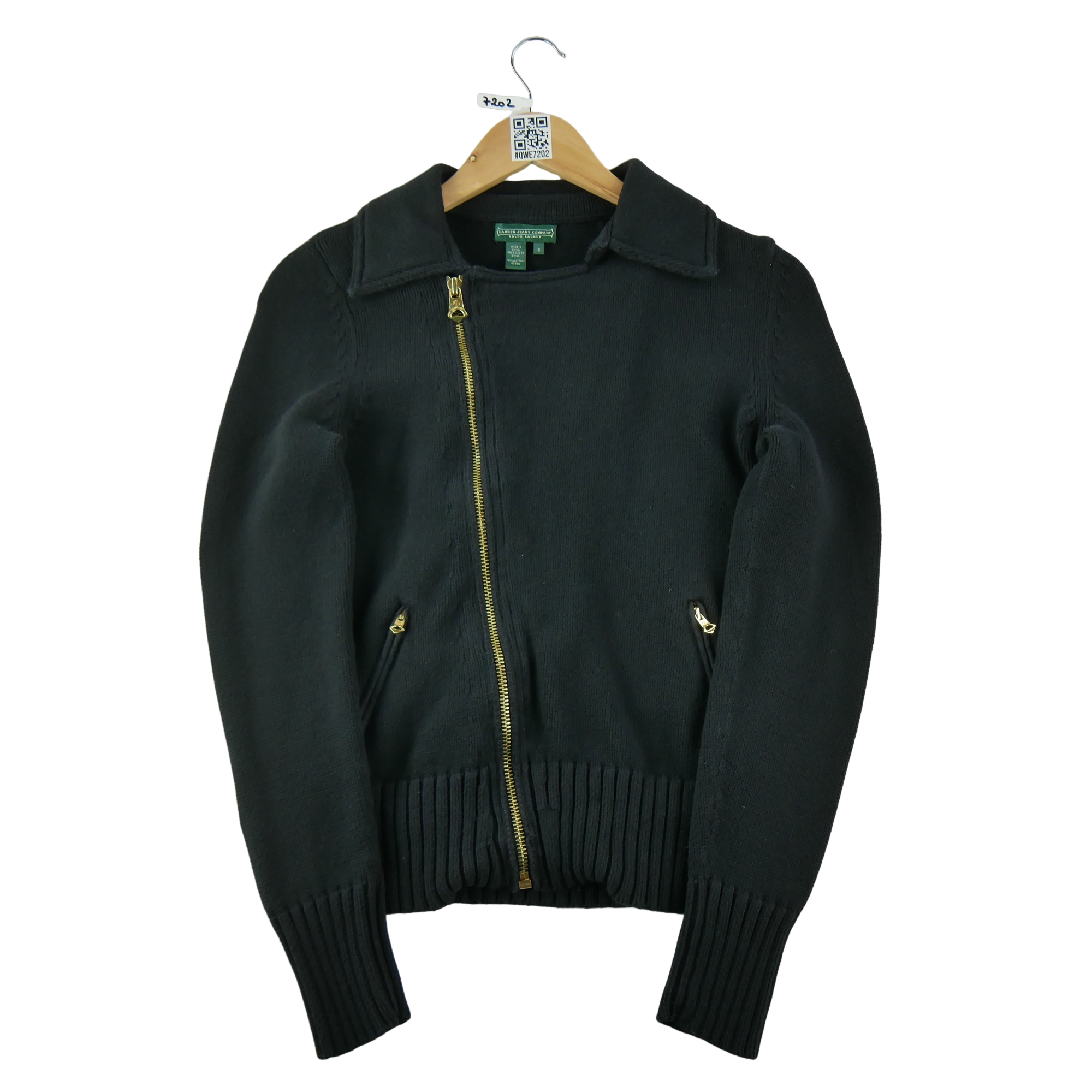 Pull Femme  full zip Noir 1