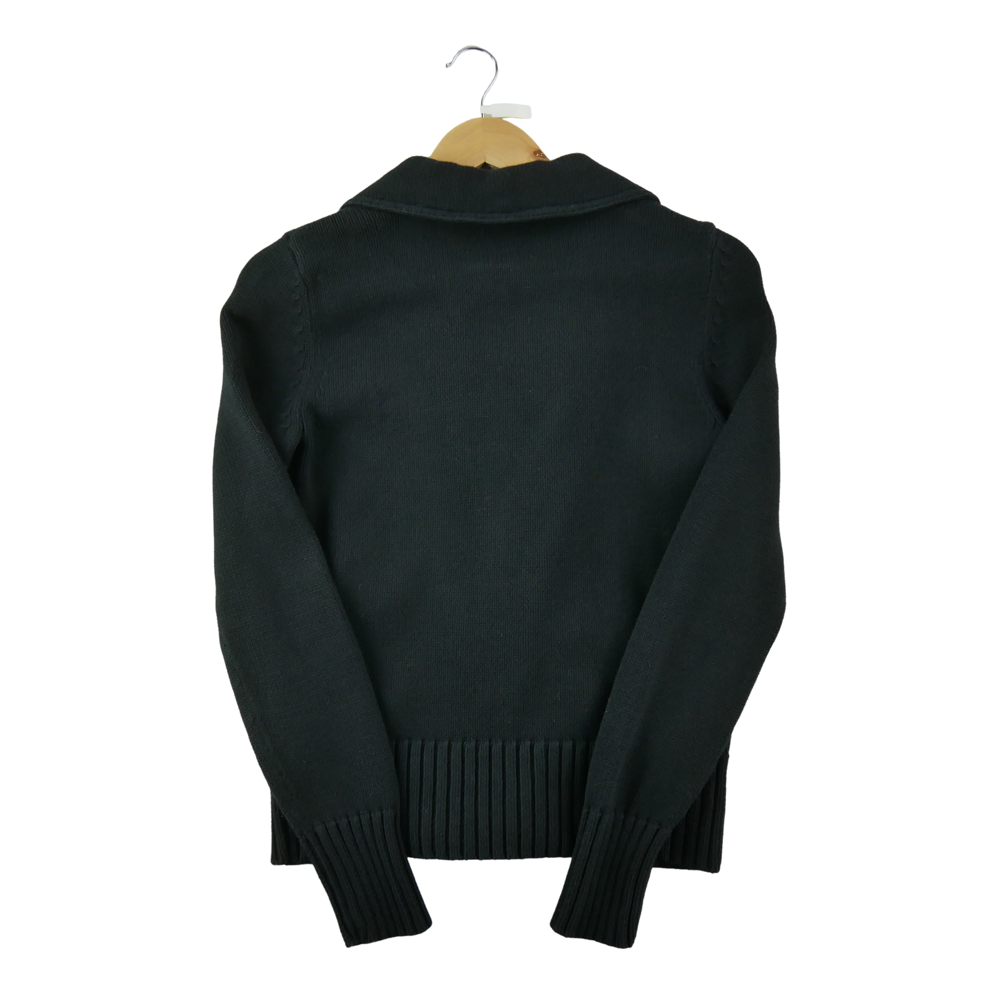 Pull Femme  full zip Noir 2