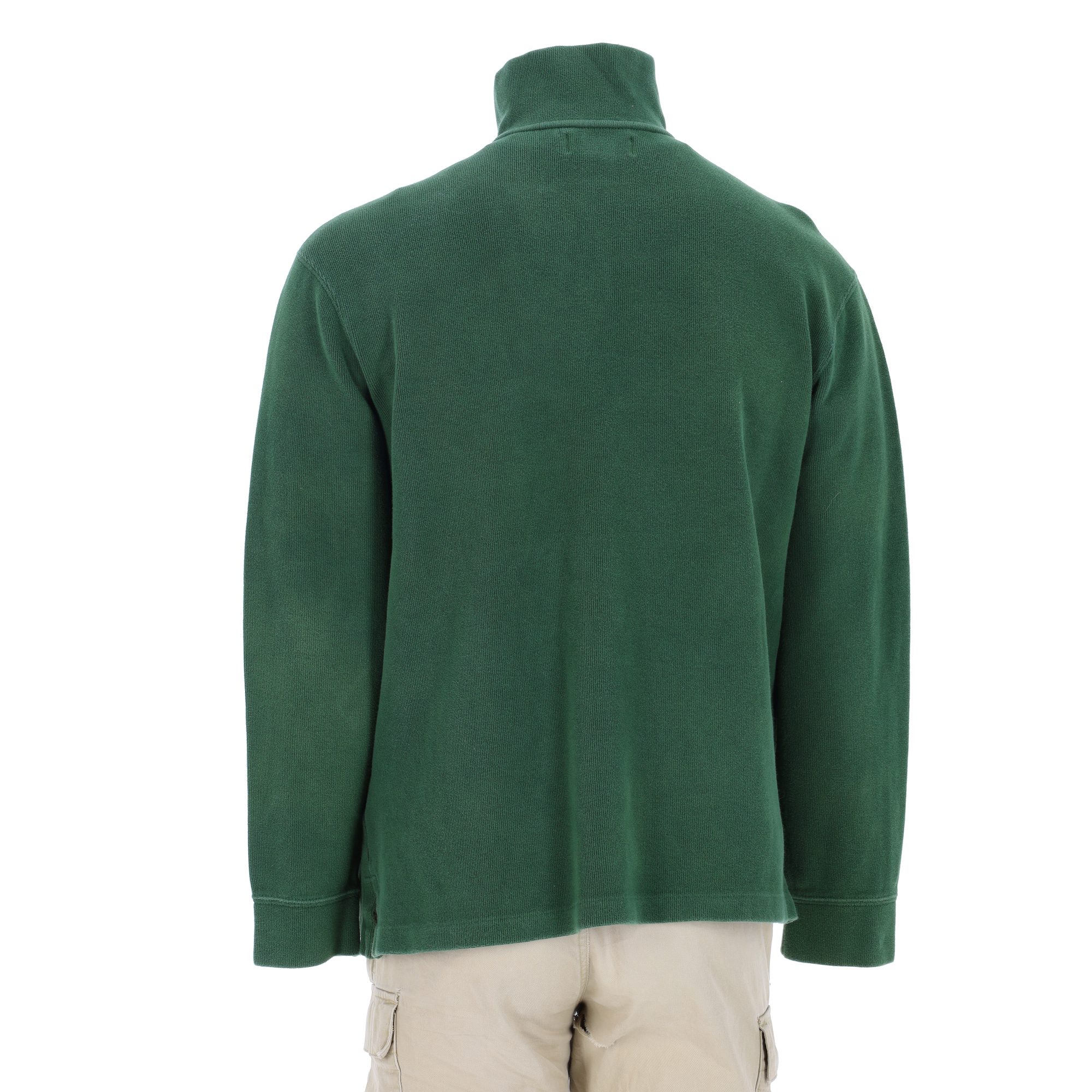 Pull Homme  col camionneur Vert 2