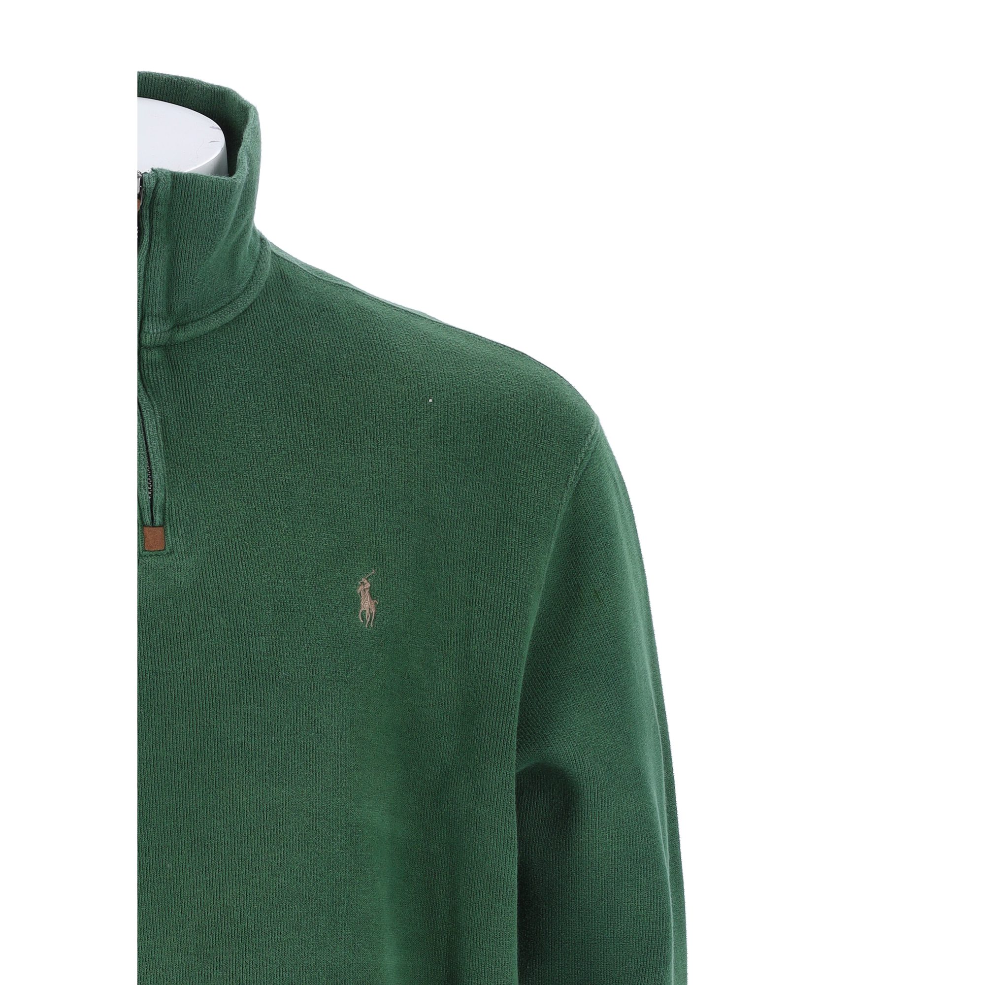 Pull Homme  col camionneur Vert 3