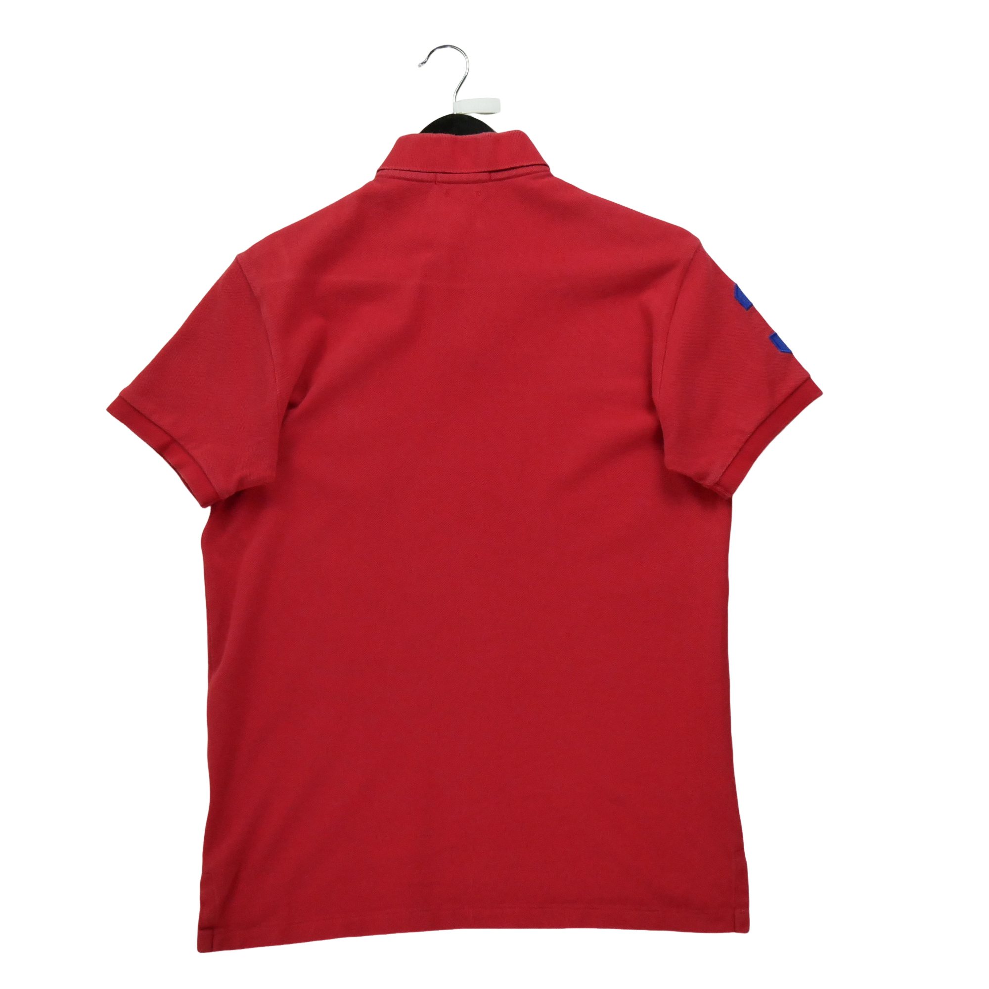 Polo manches courtes Homme  Rouge 3