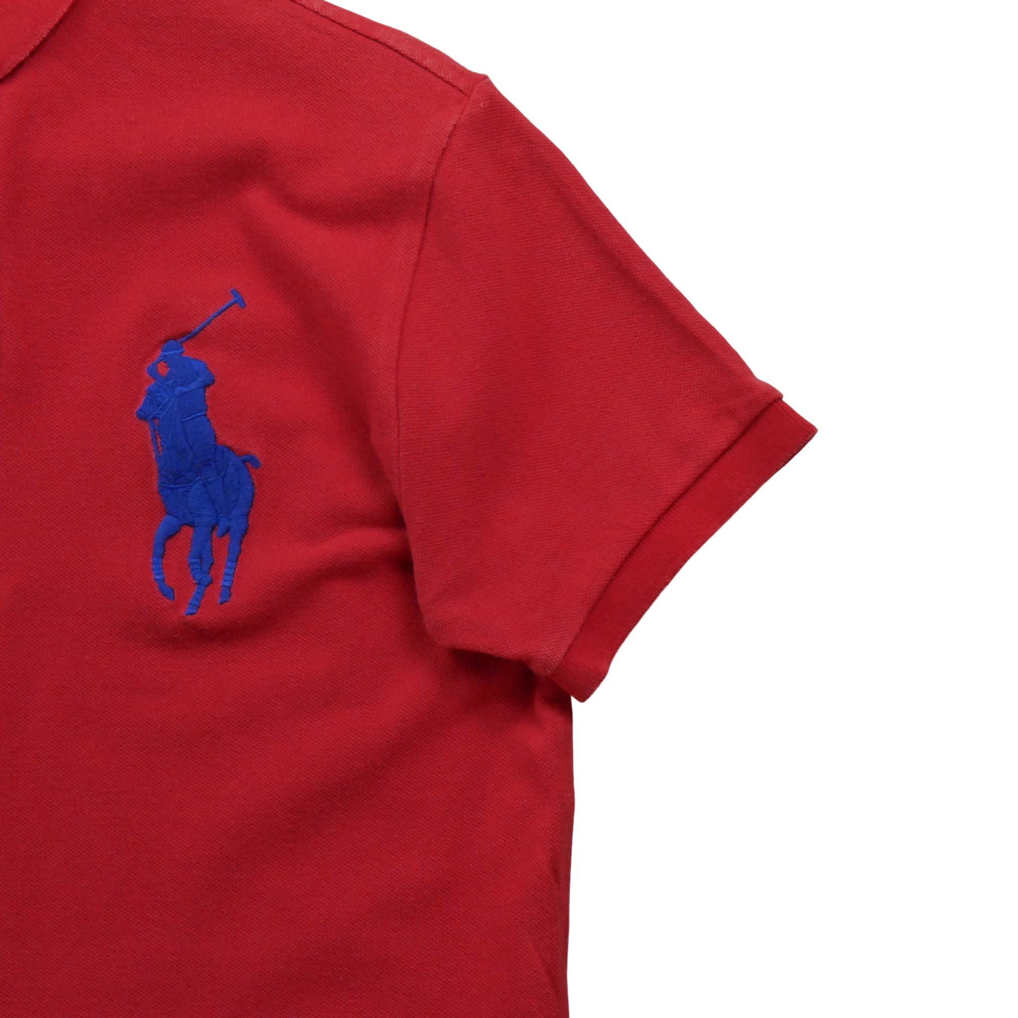 Polo manches courtes Homme  Rouge 4