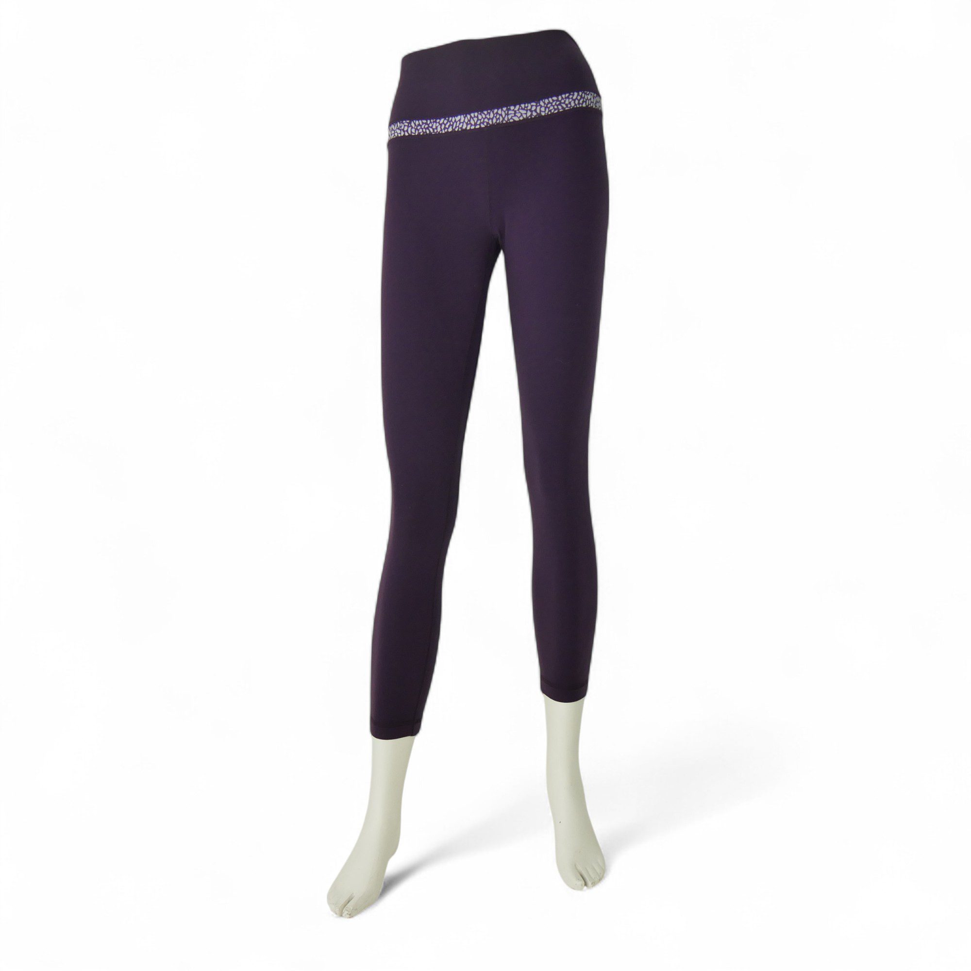 Leggings Femme  Yoga Course Violet 1