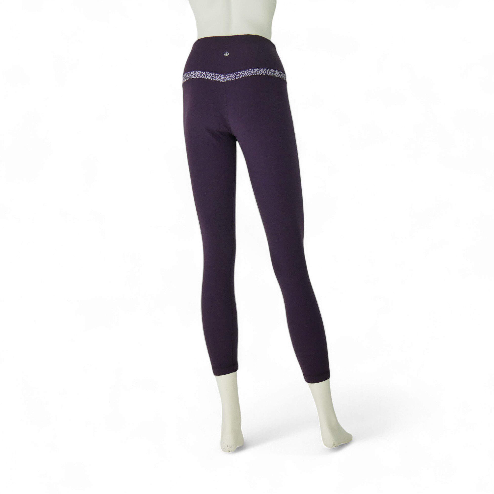 Leggings Femme  Yoga Course Violet 2