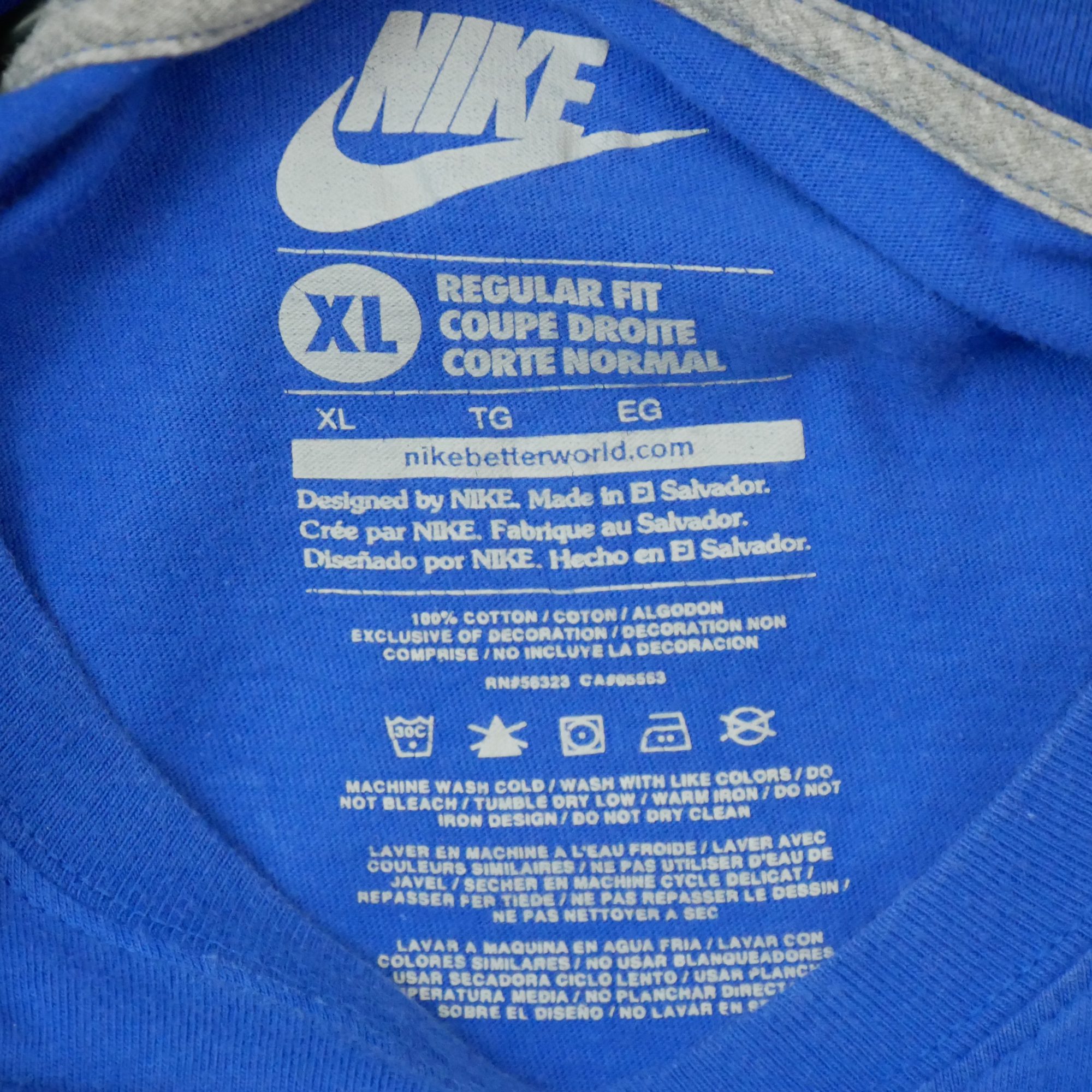 T-shirt manches courtes Homme  Bleu 6