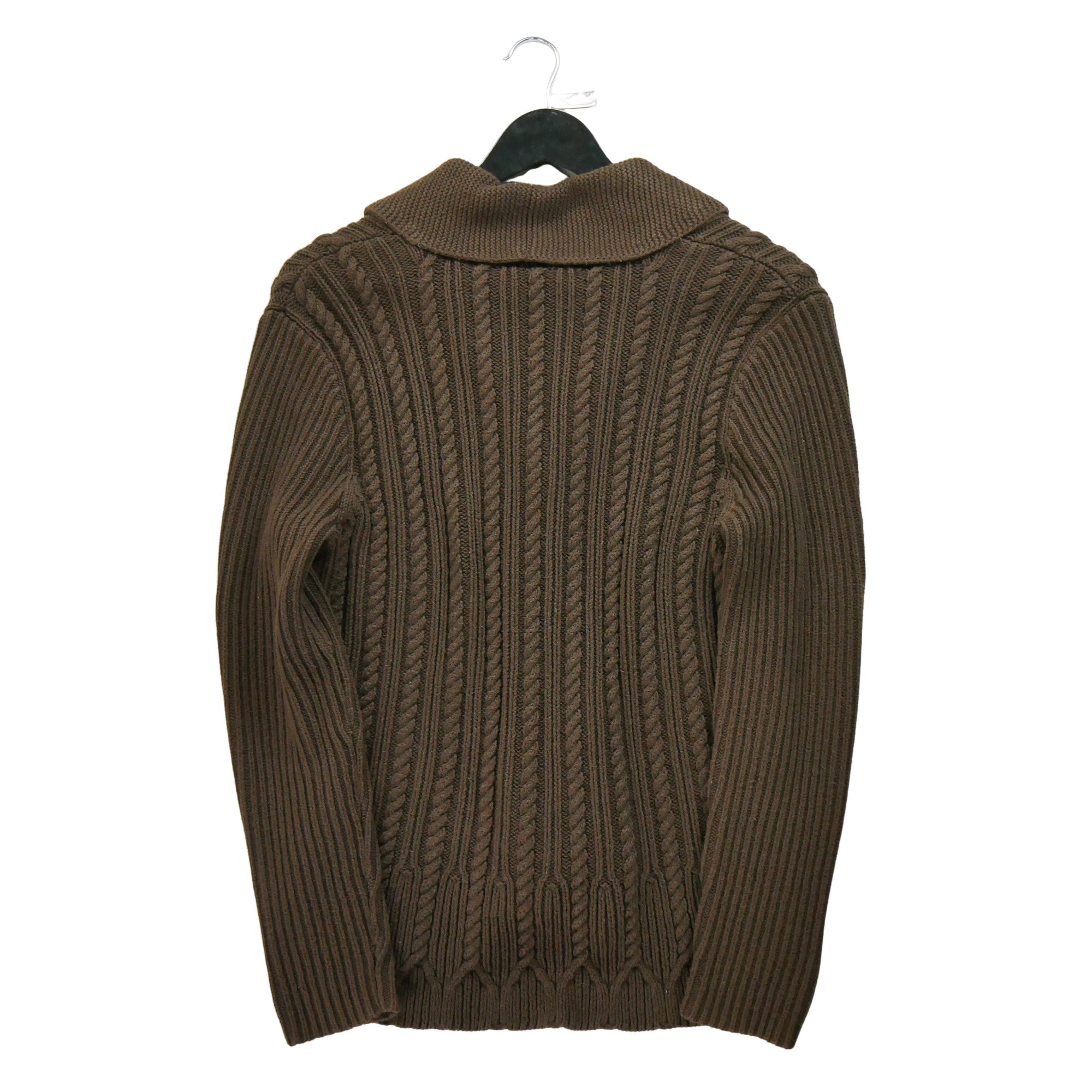 Gilet Femme cardigan Marron 2