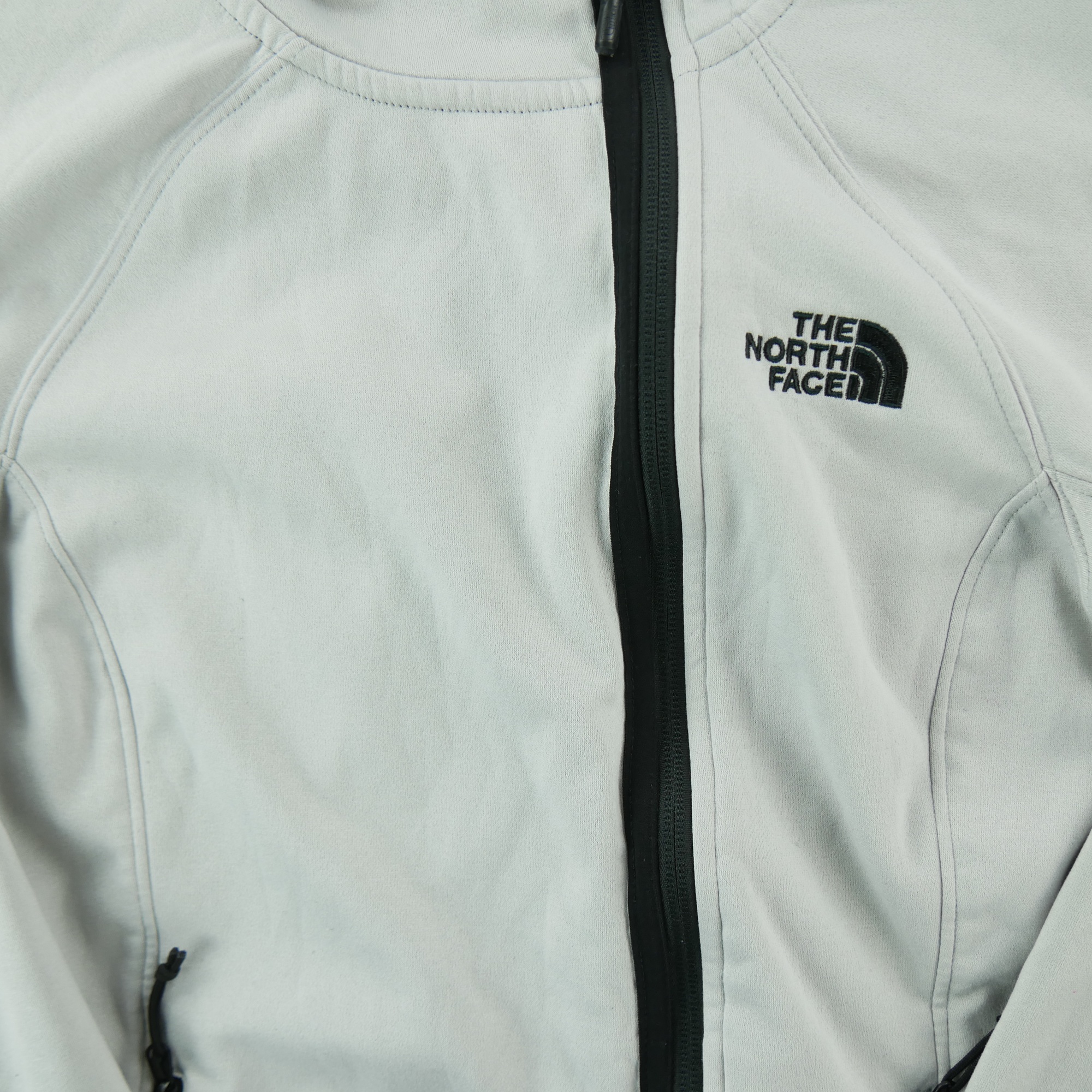 Sweat à capuche Femme  full-zip Gris 4