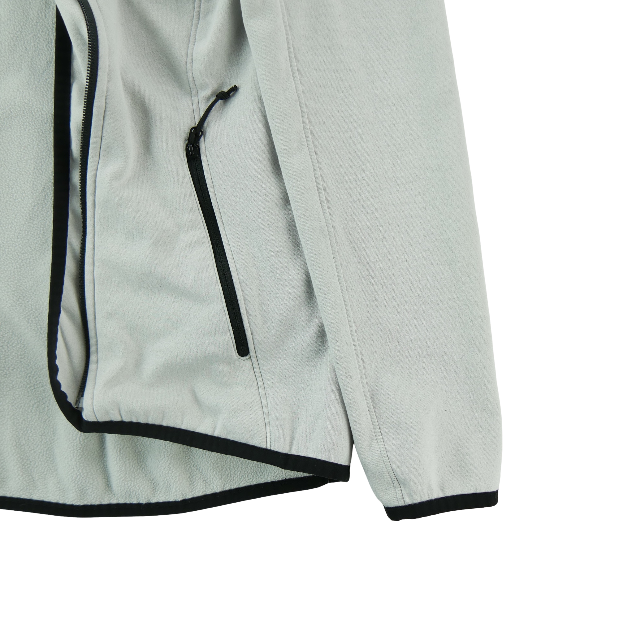 Sweat à capuche Femme  full-zip Gris 8