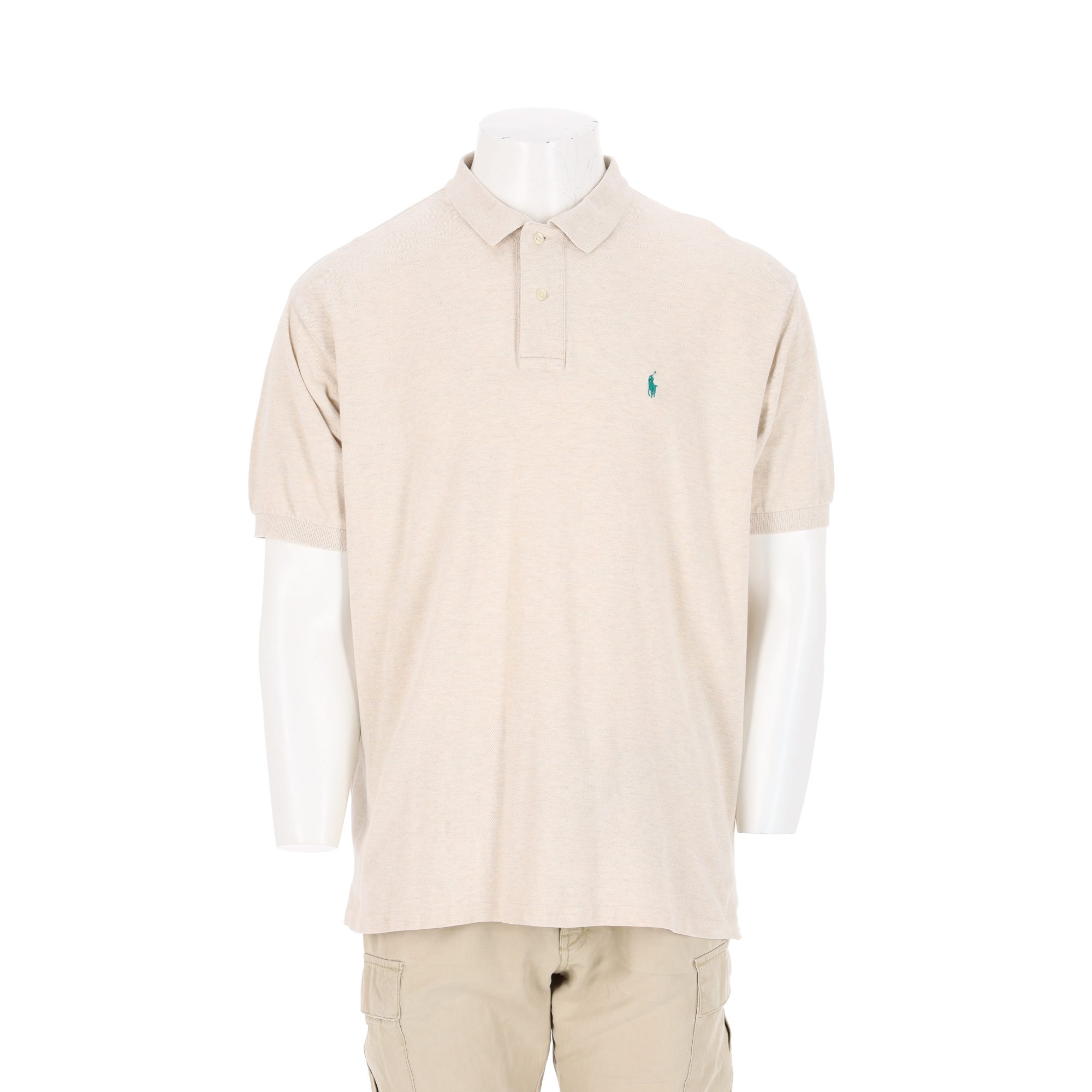 Polo manches courtes Homme  Beige 1
