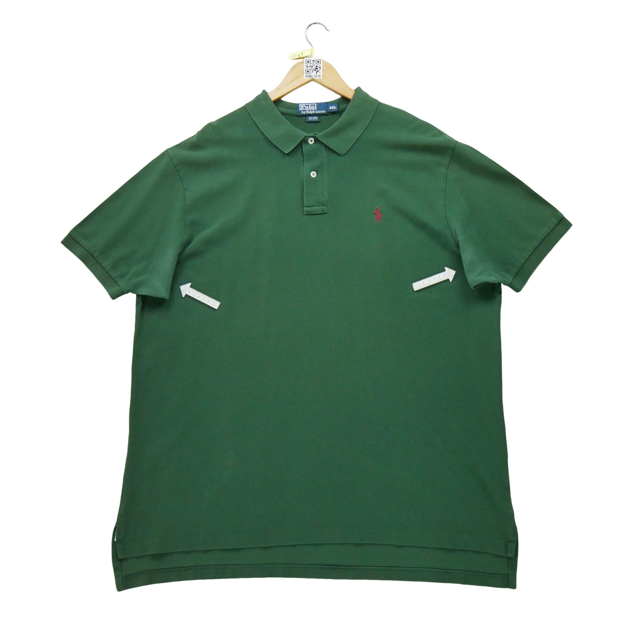 Polo manches courtes Homme  Vert 2