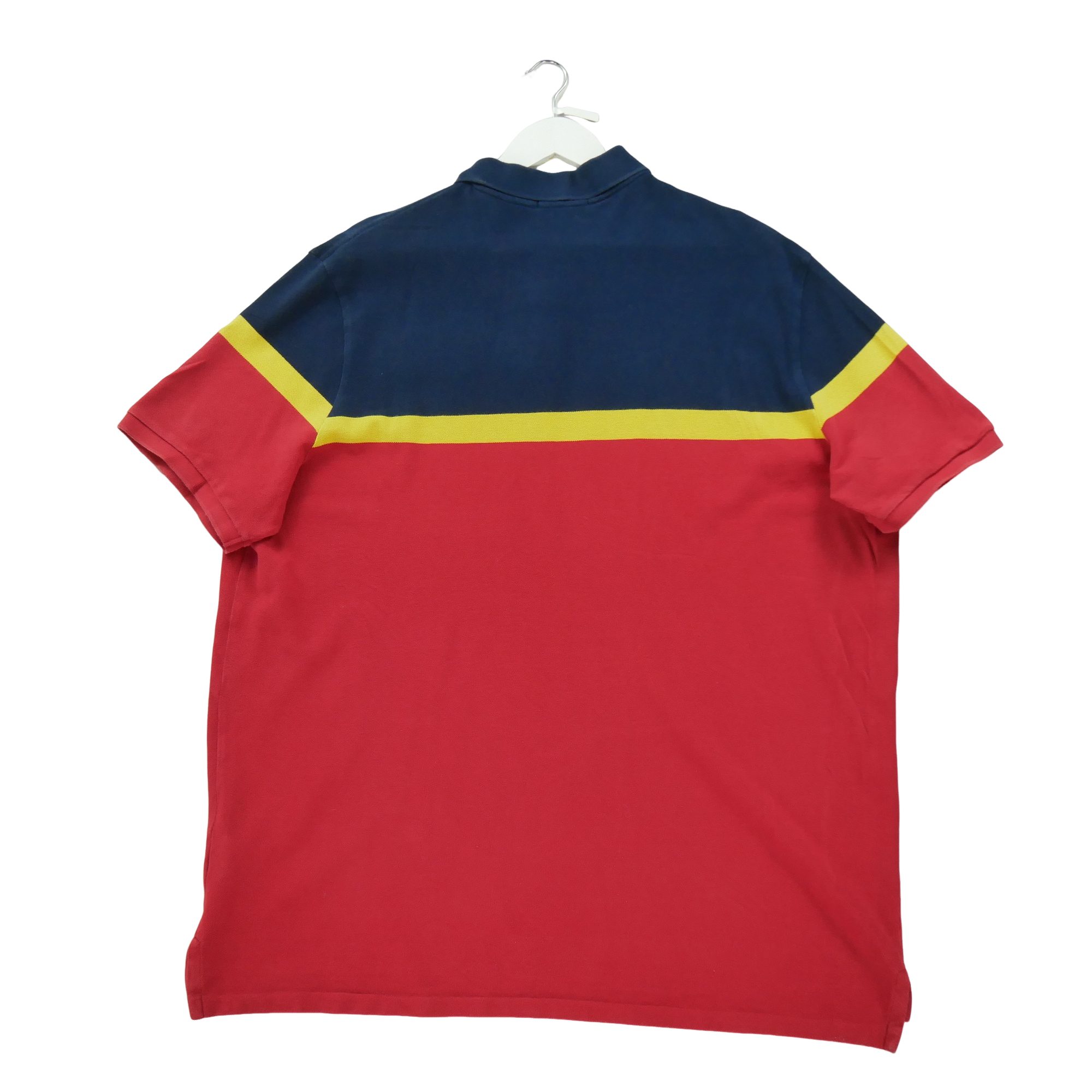 Polo manches courtes Homme  Rouge 3