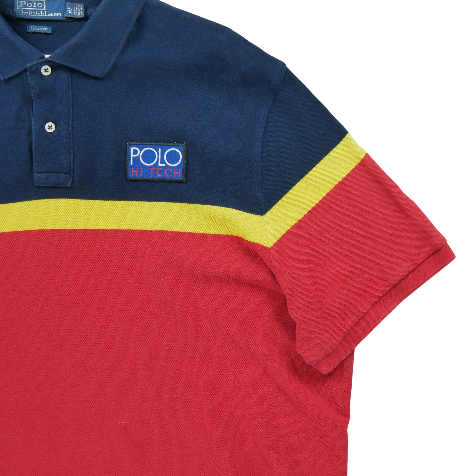 Polo manches courtes Homme  Rouge 4