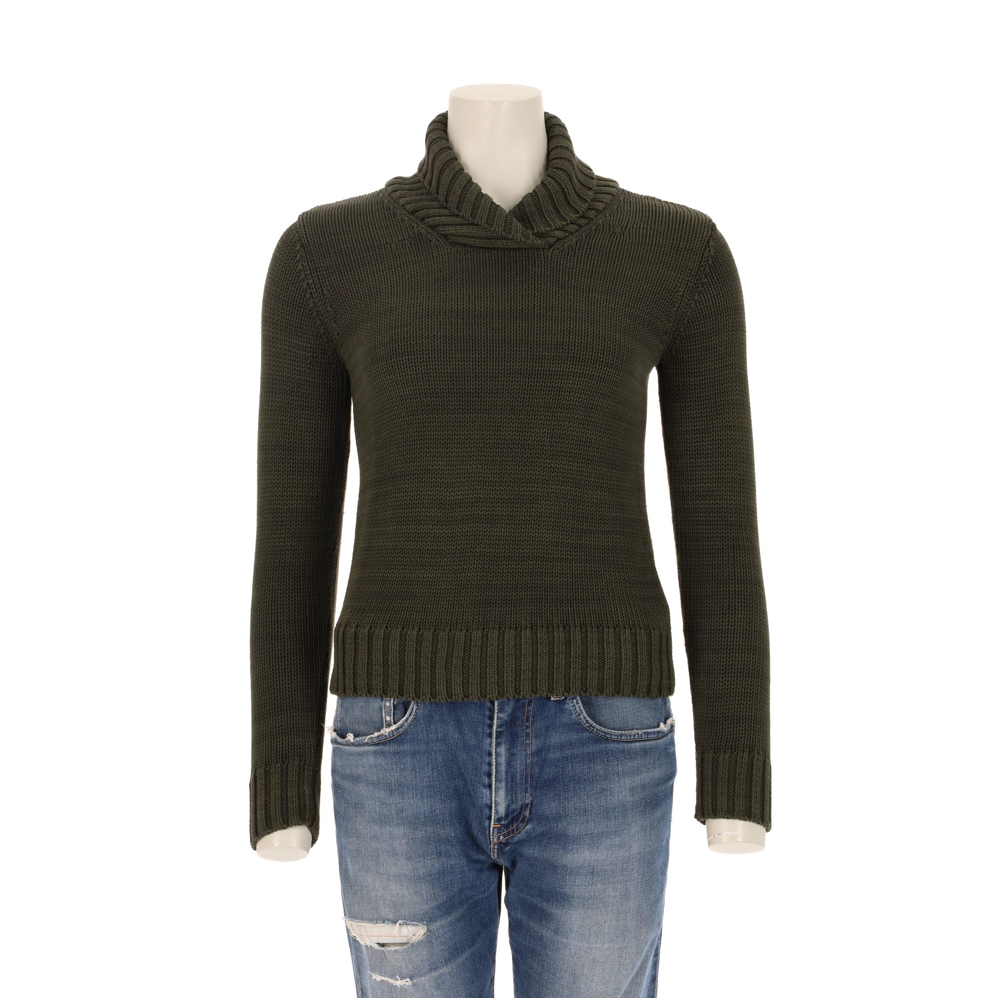 Pull Femme  Kaki 1