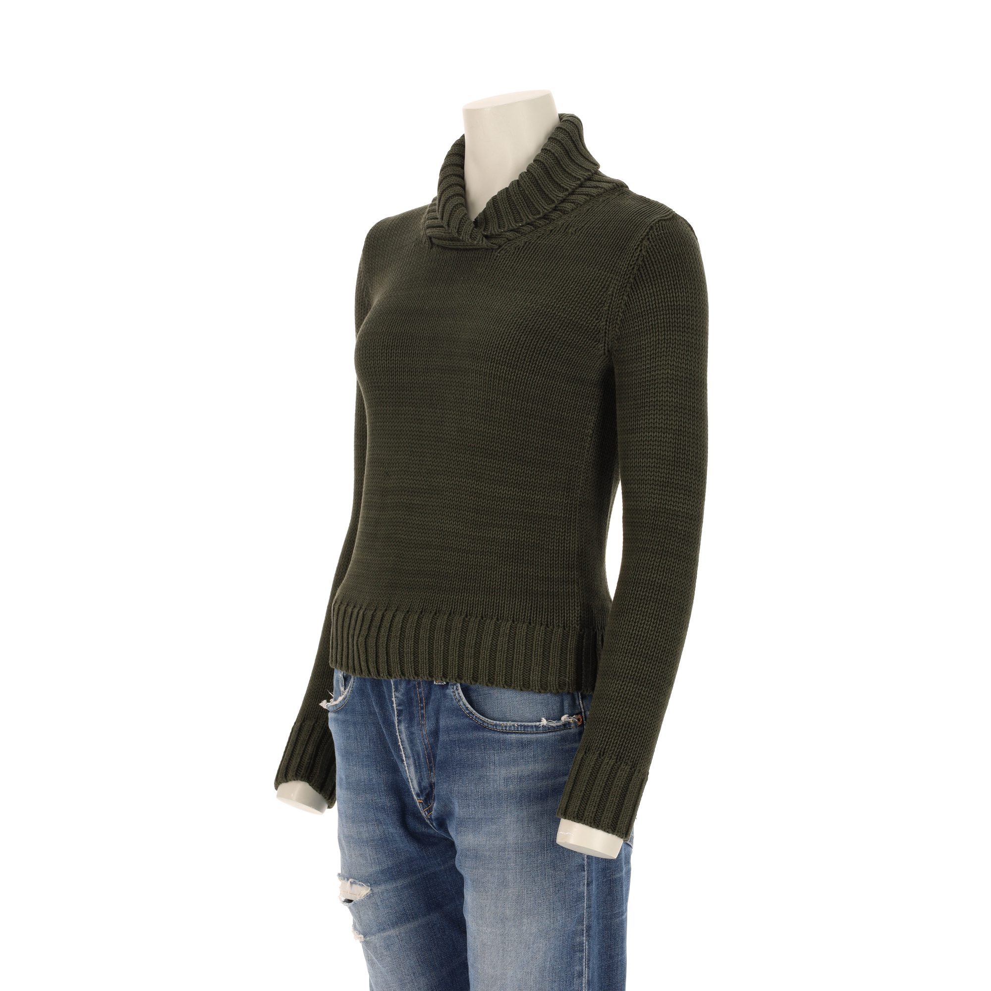Pull Femme  Kaki 4