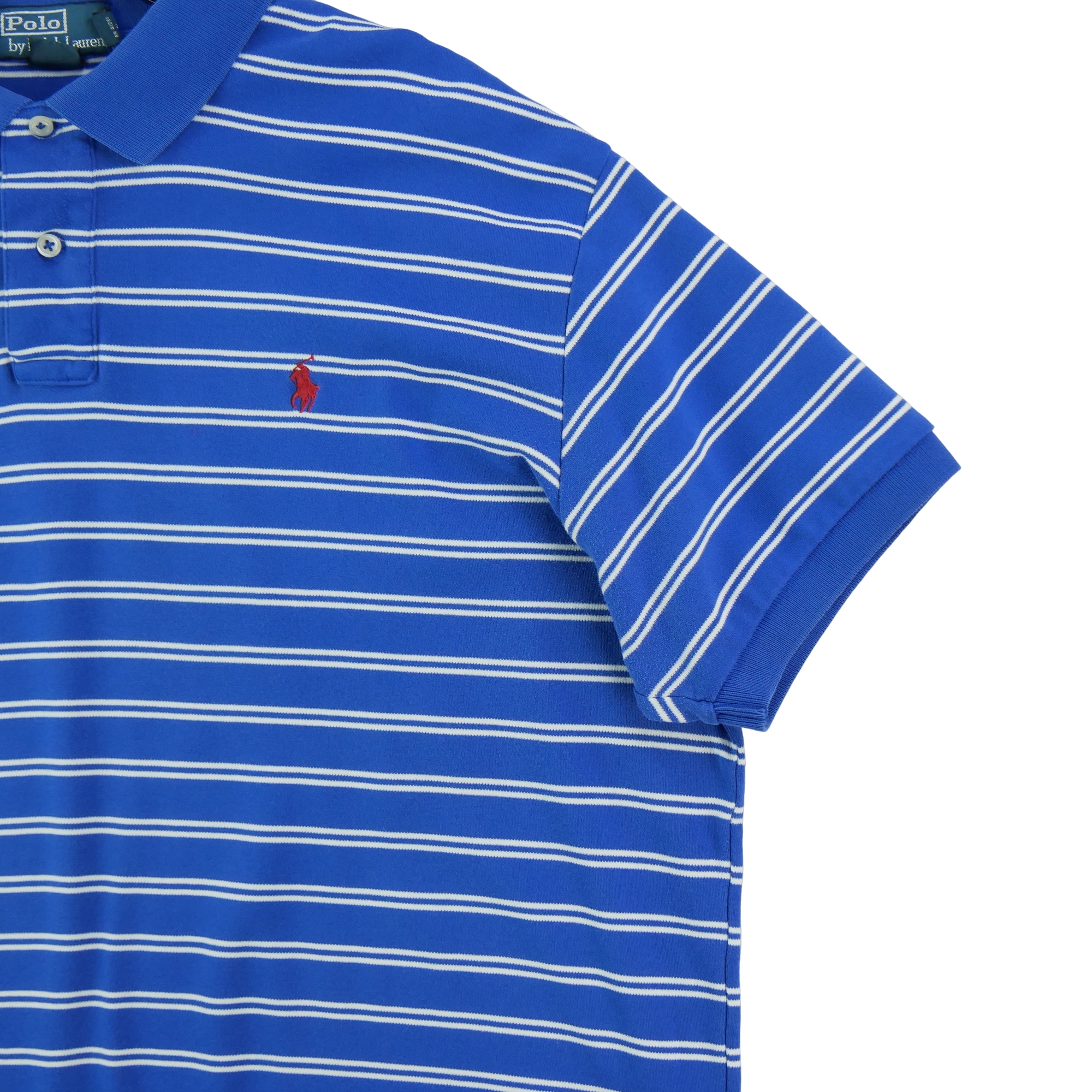 Polo manches courtes Homme  Bleu 4