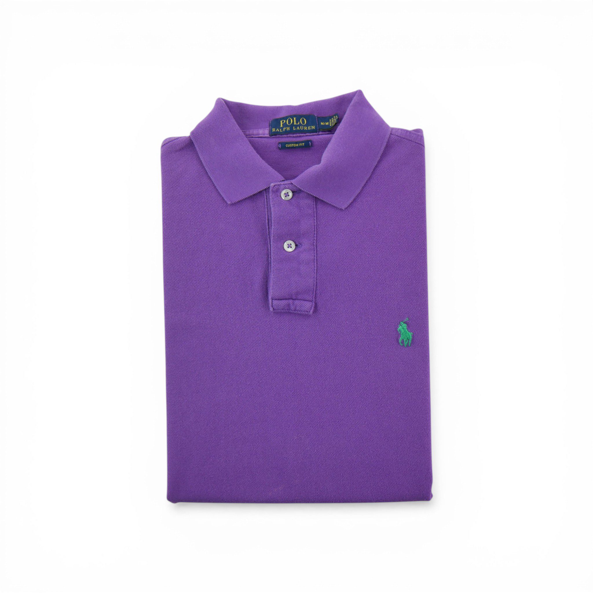 Polo manches courtes Homme Violet - Bon état