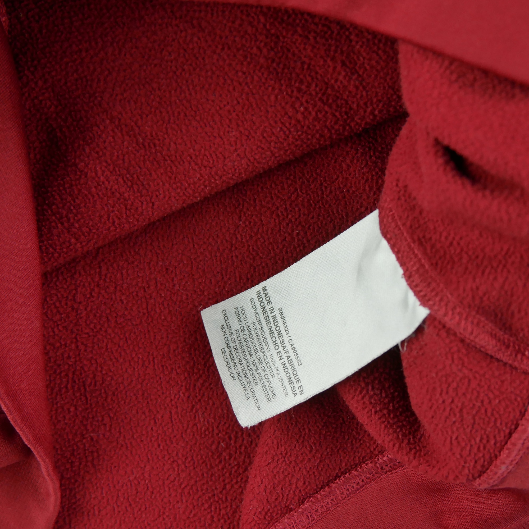 Sweat à capuche Homme  Bordeaux 10