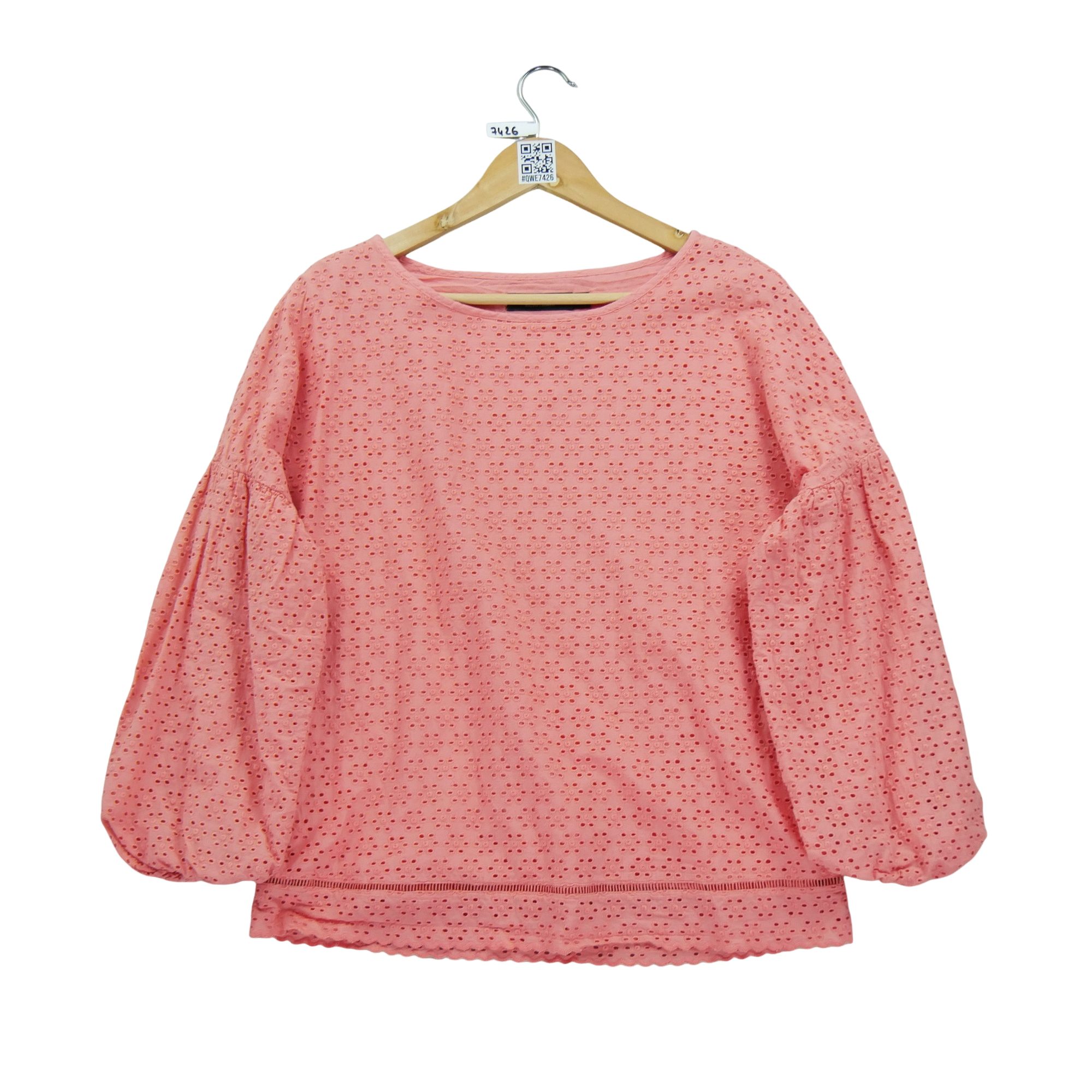 T-shirt manches longues Femme  Corail 1
