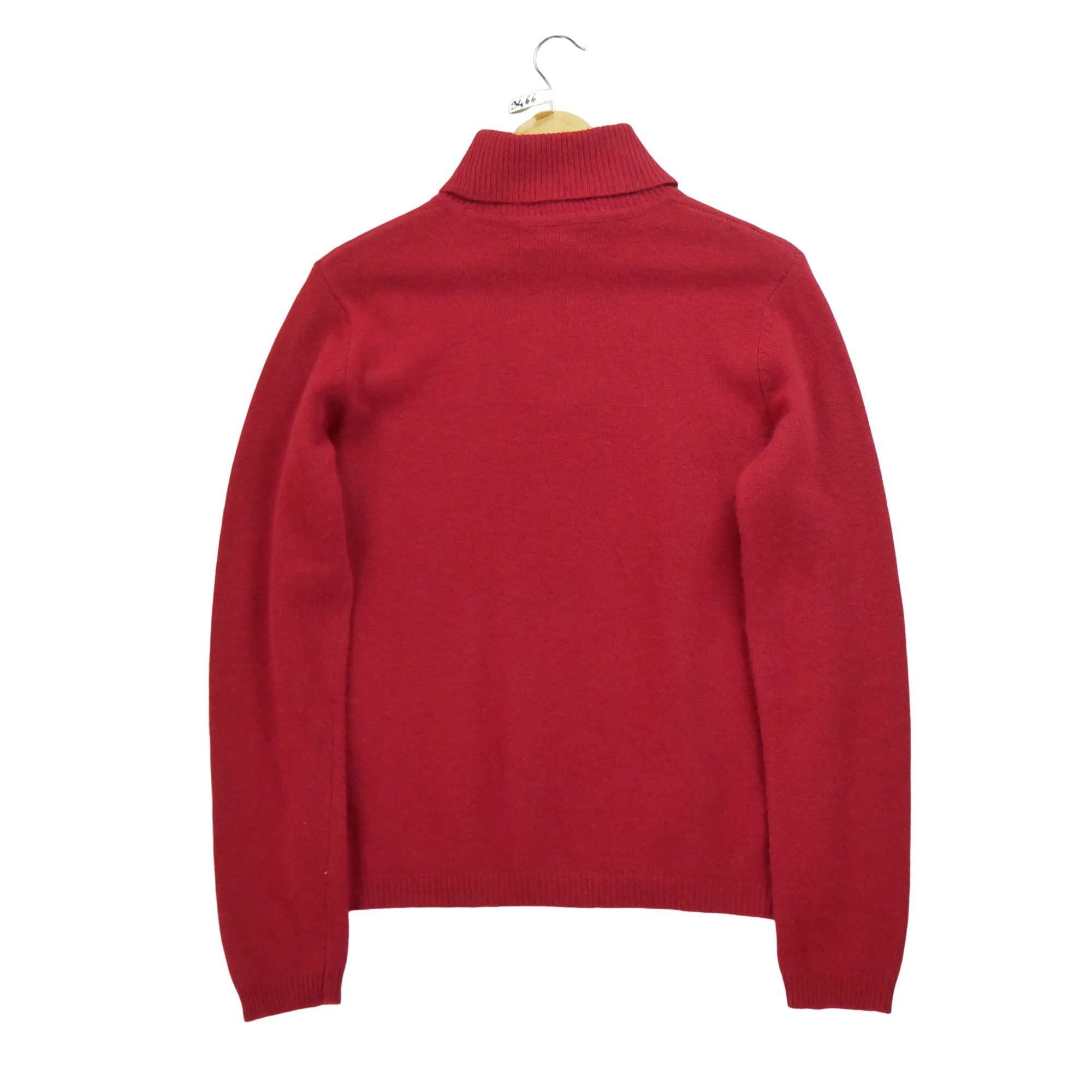 Pull Femme  en laine et cachemire Rouge 2