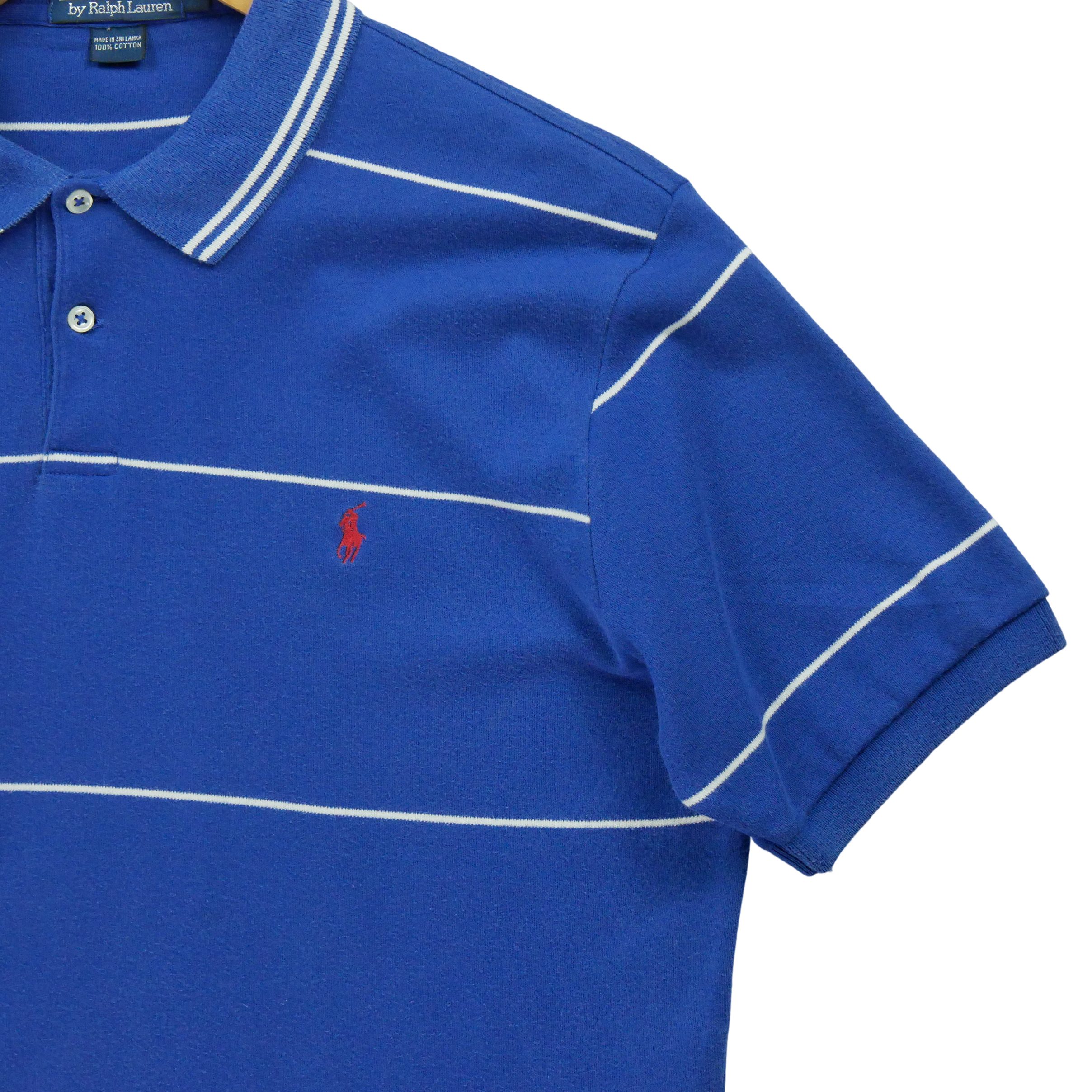 Polo manches courtes Homme  Bleu 4