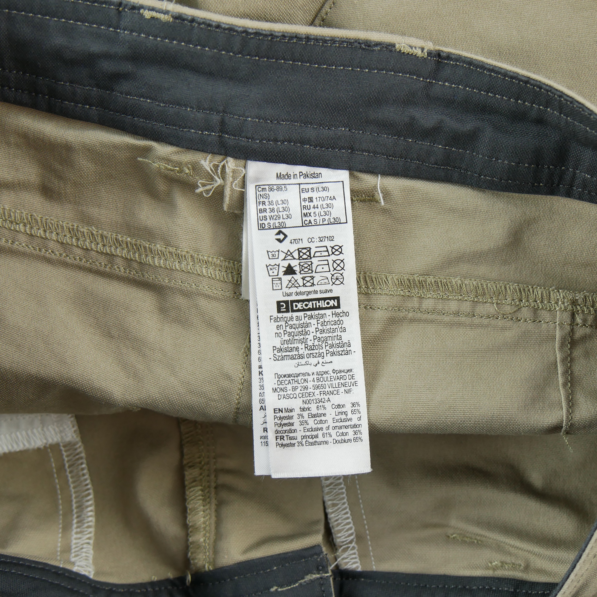Pantalon Homme cargo Beige 6