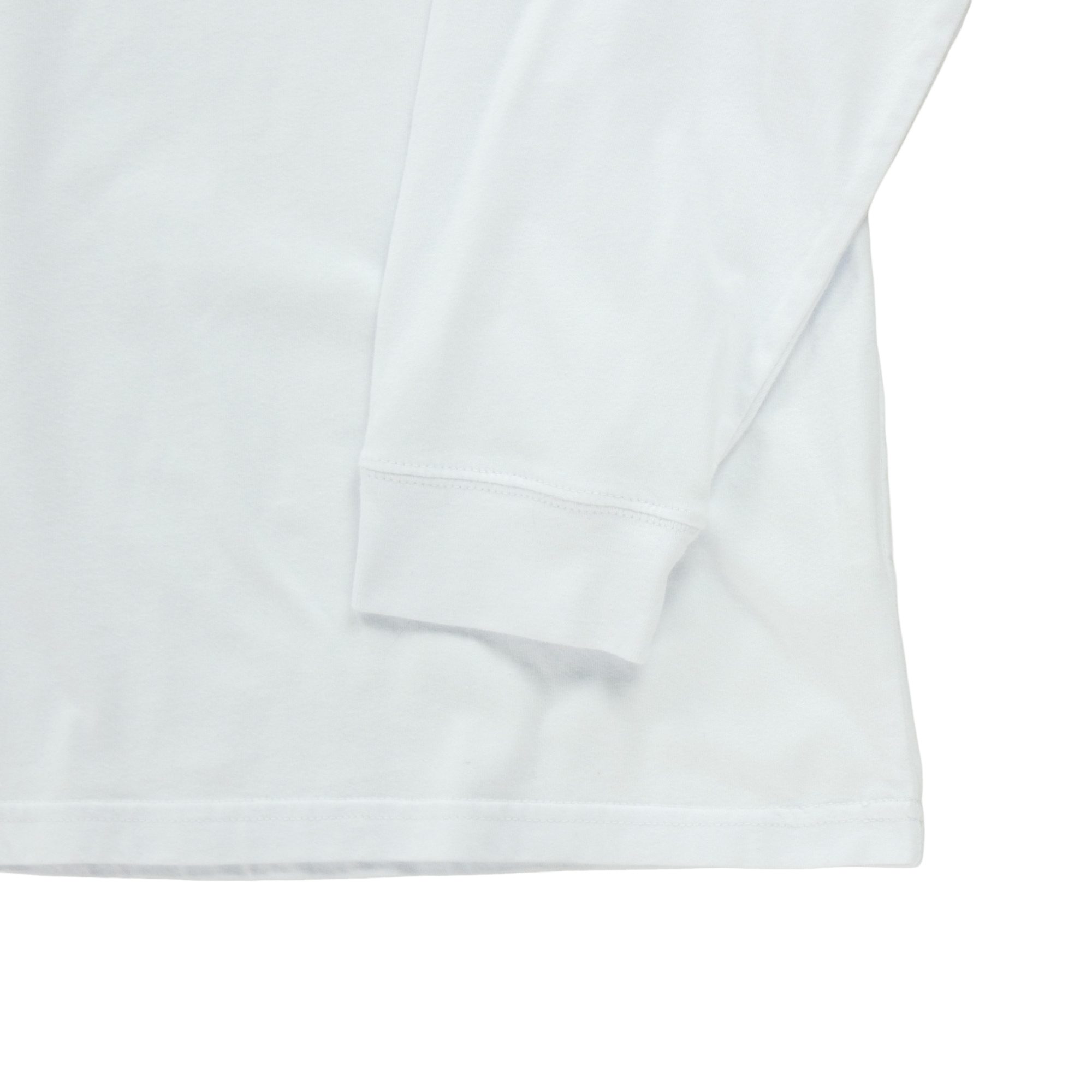 T-shirt manches longues Homme  Blanc 5