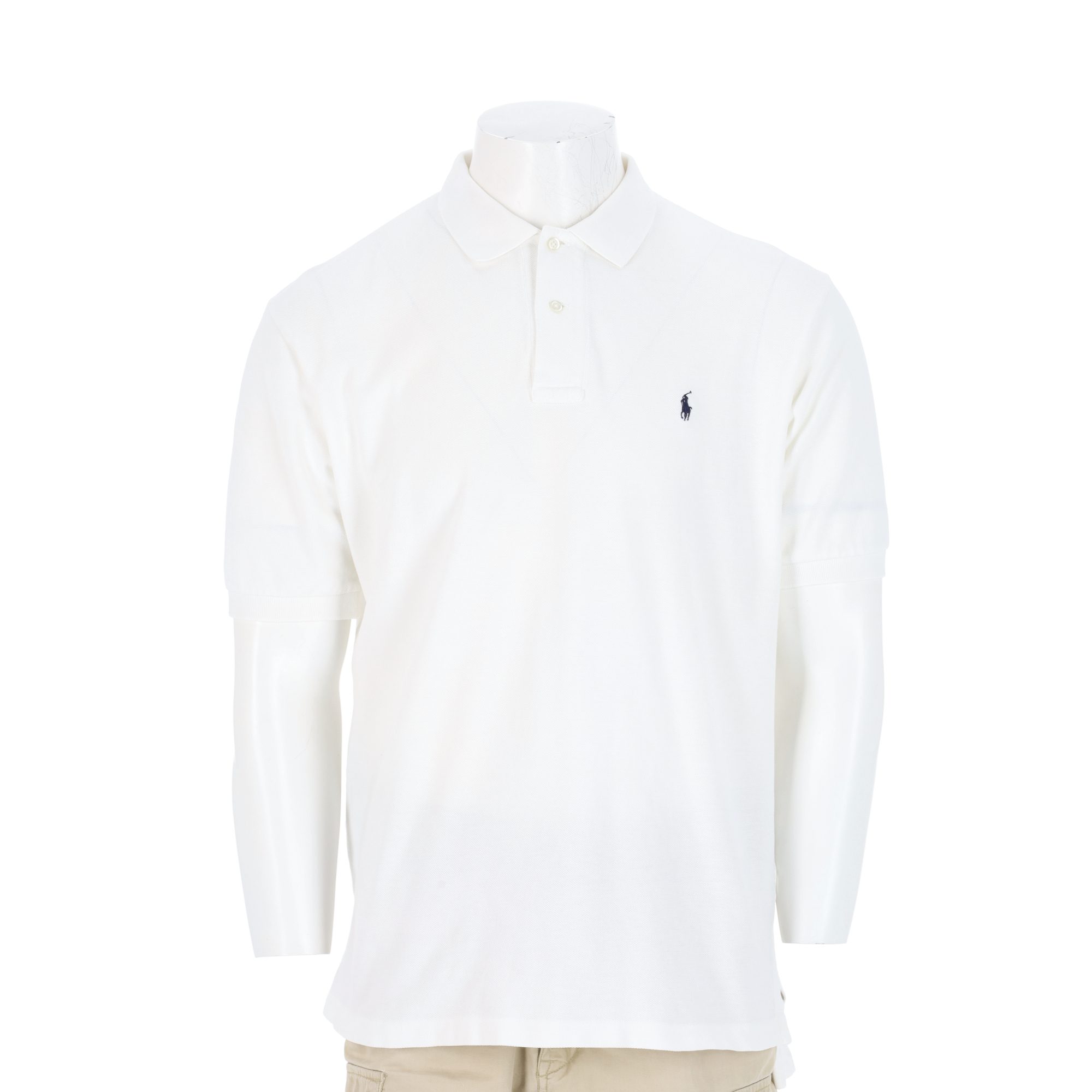 Polo manches courtes Homme  Blanc 1