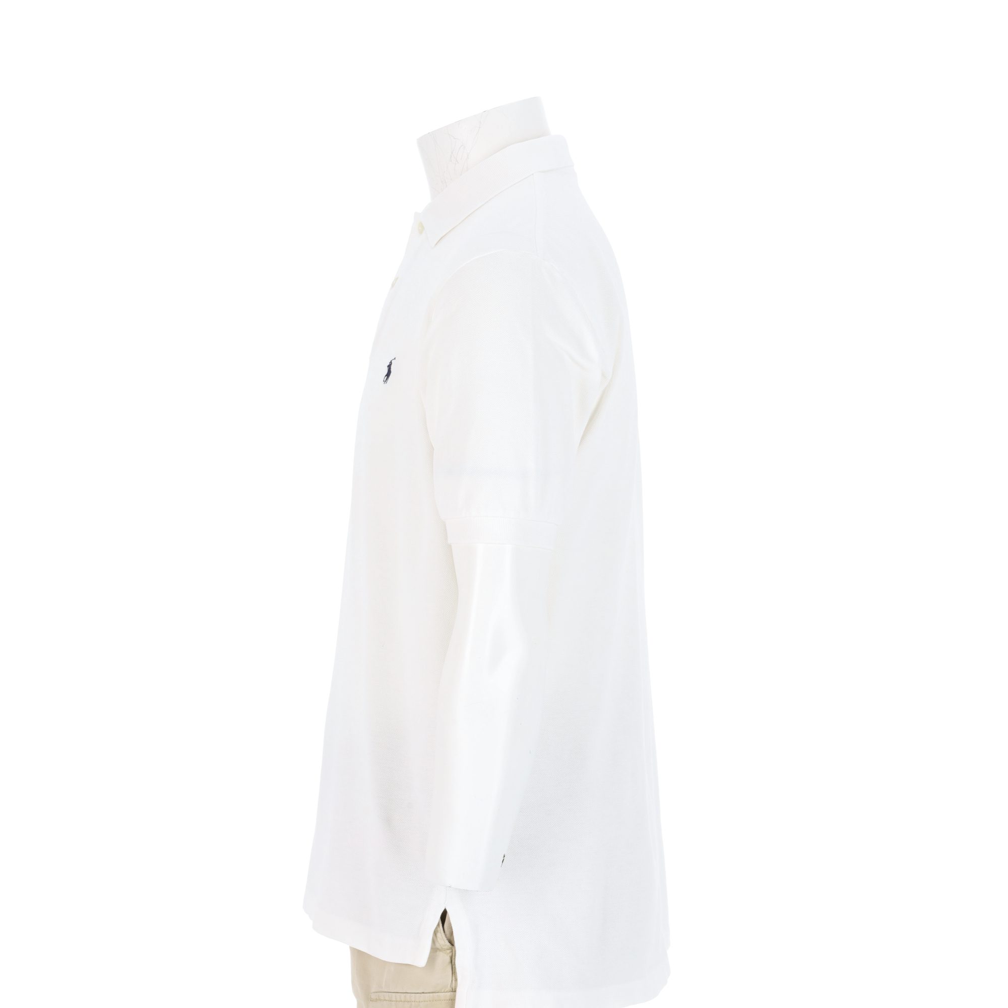Polo manches courtes Homme  Blanc 3