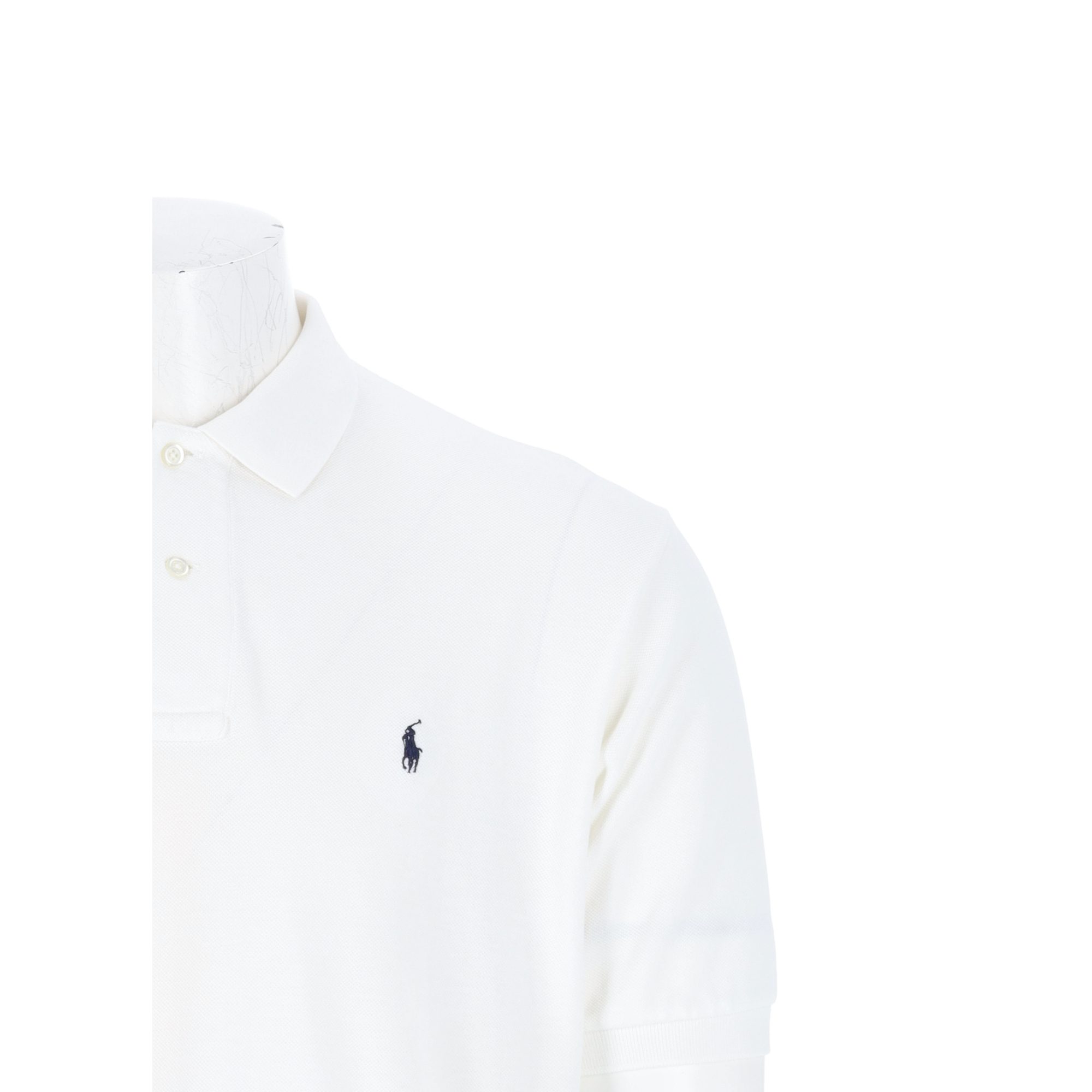 Polo manches courtes Homme  Blanc 6