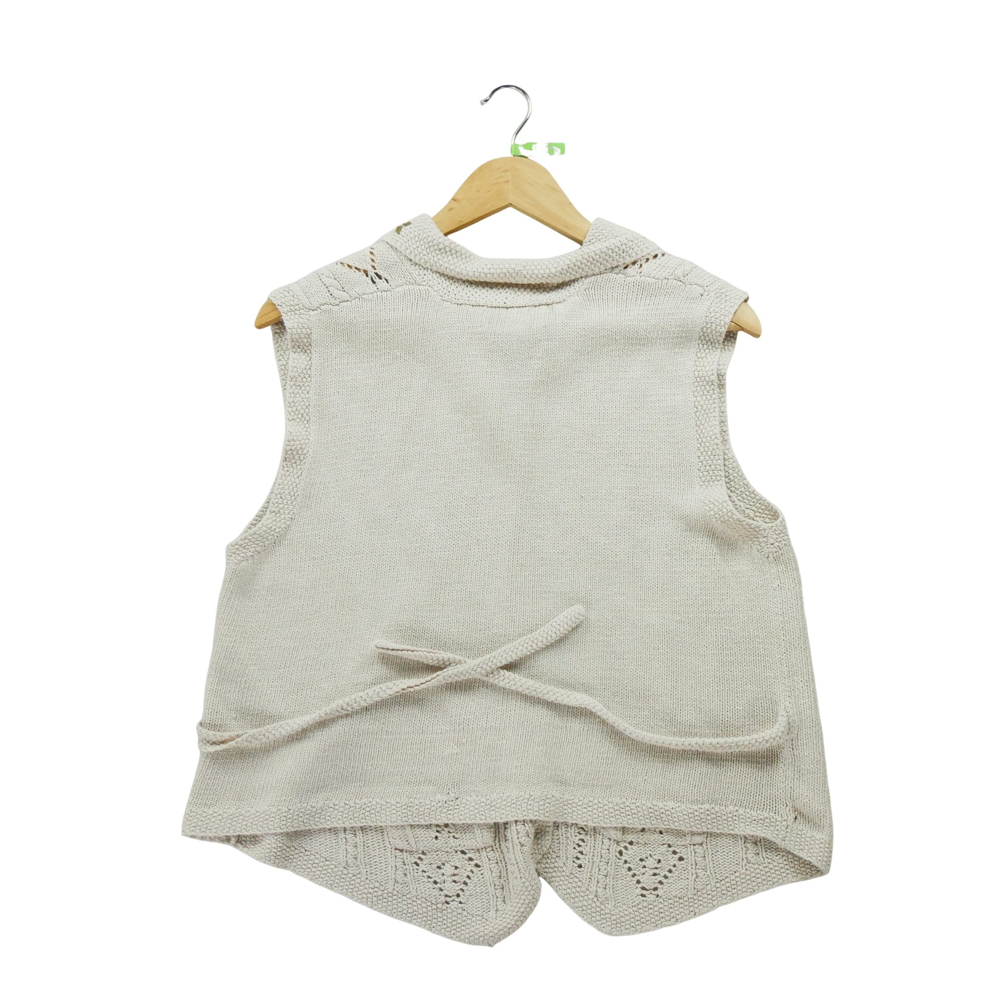 Pull Femme  en lin Beige 2