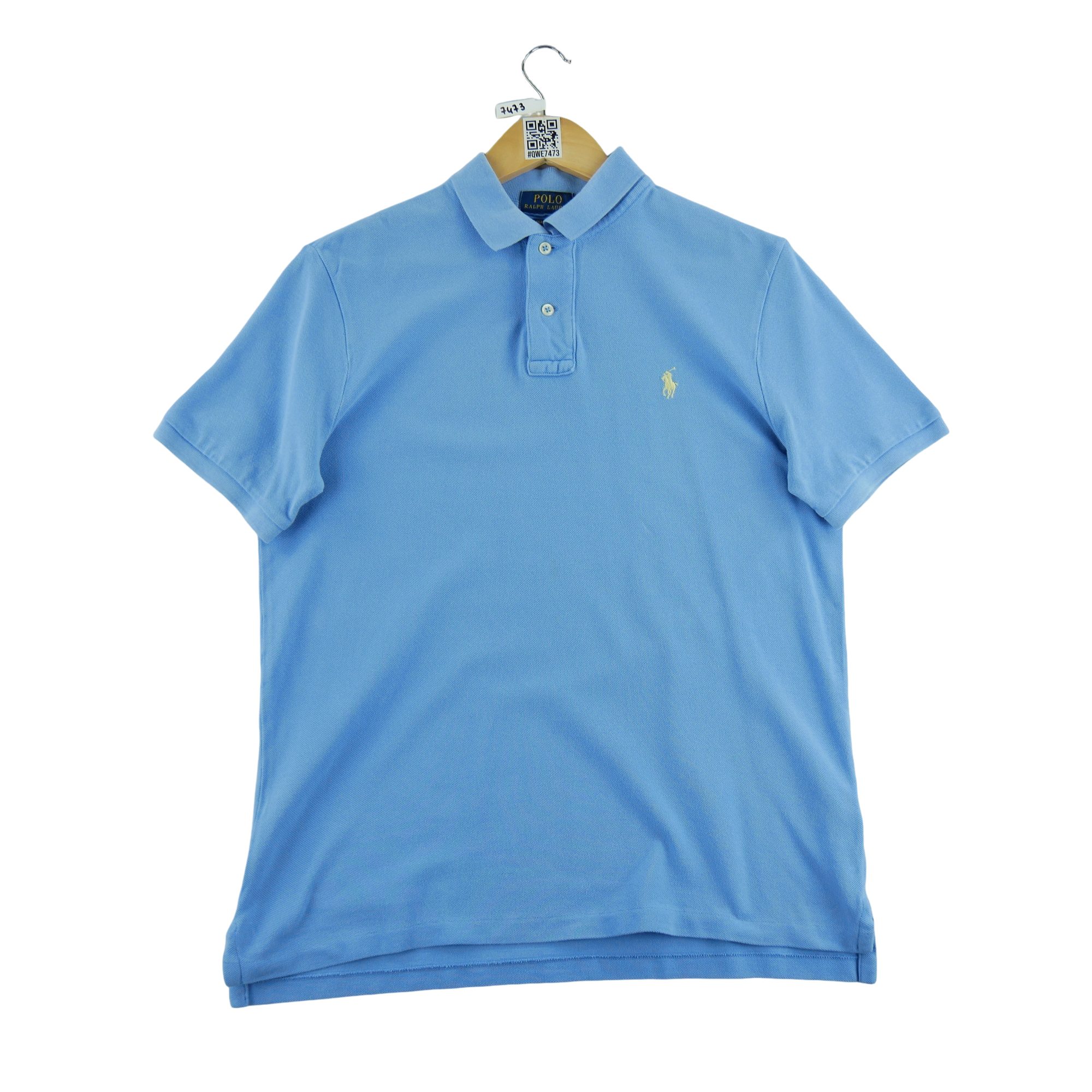 Polo manches courtes Homme  Bleu clair 2