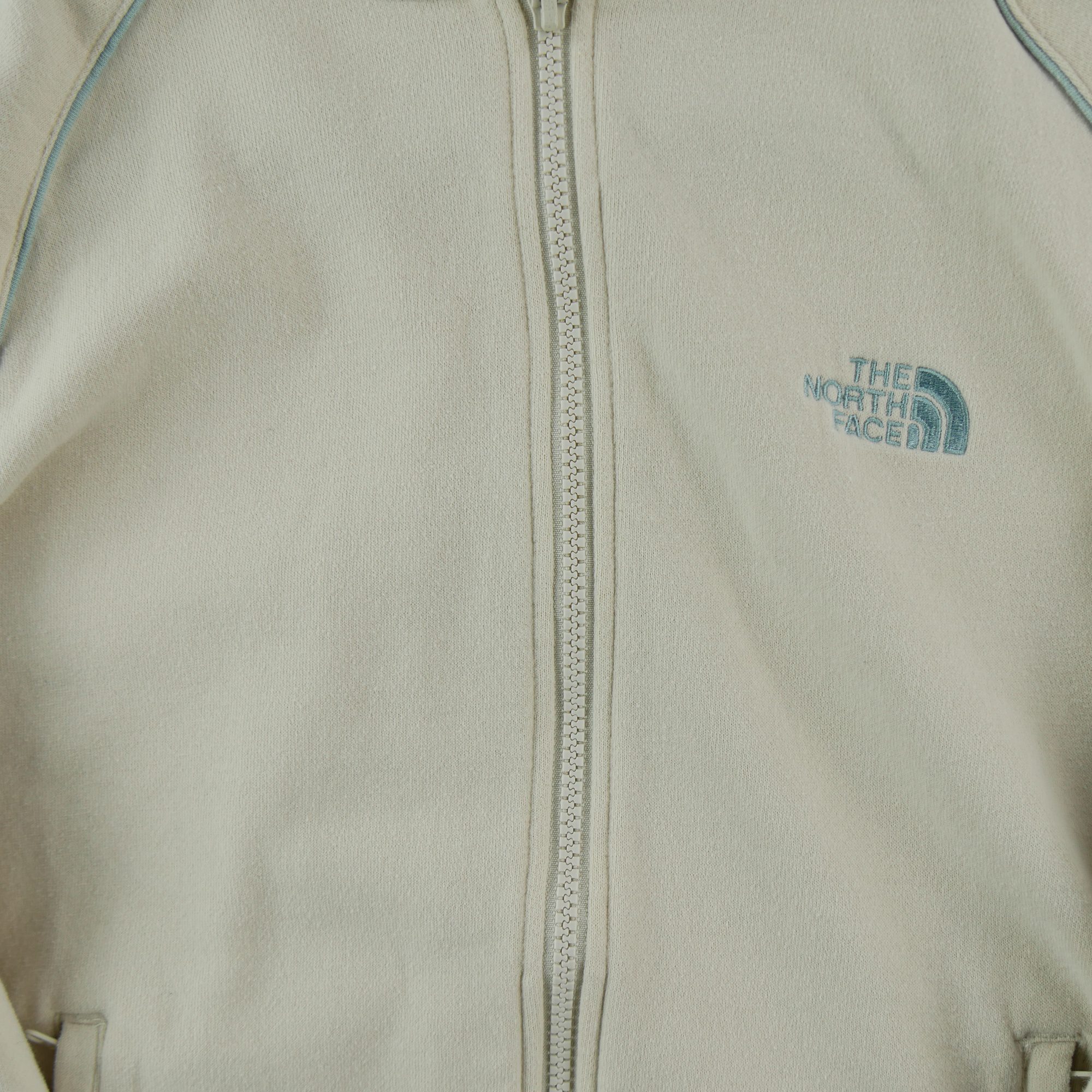 Sweat à capuche Femme  full zip Beige 4