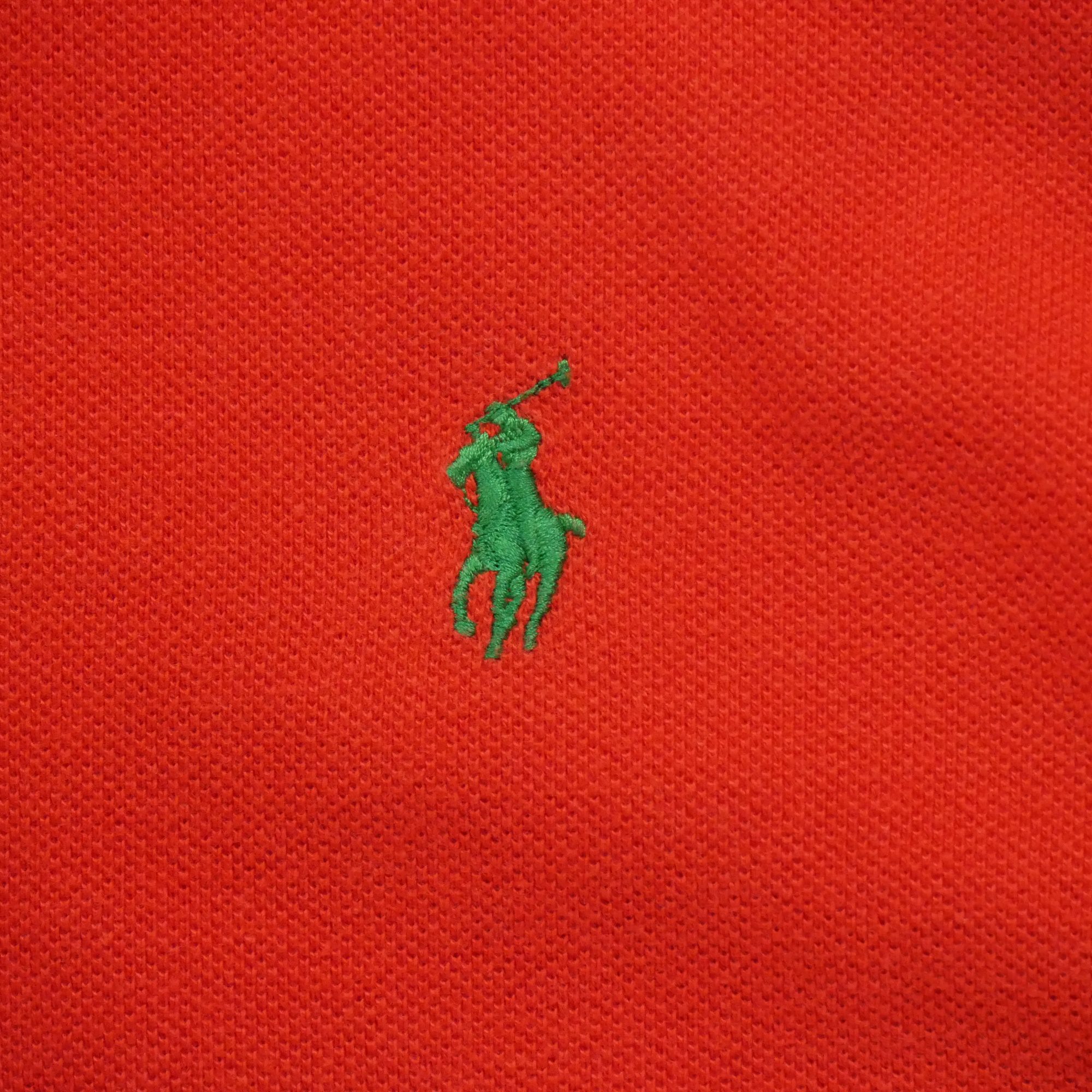 Polo manches courtes Homme  Rouge 4