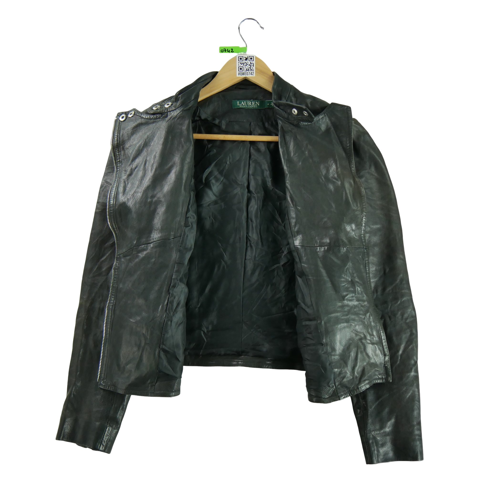 Veste Femme  Veste moto en cuir 4