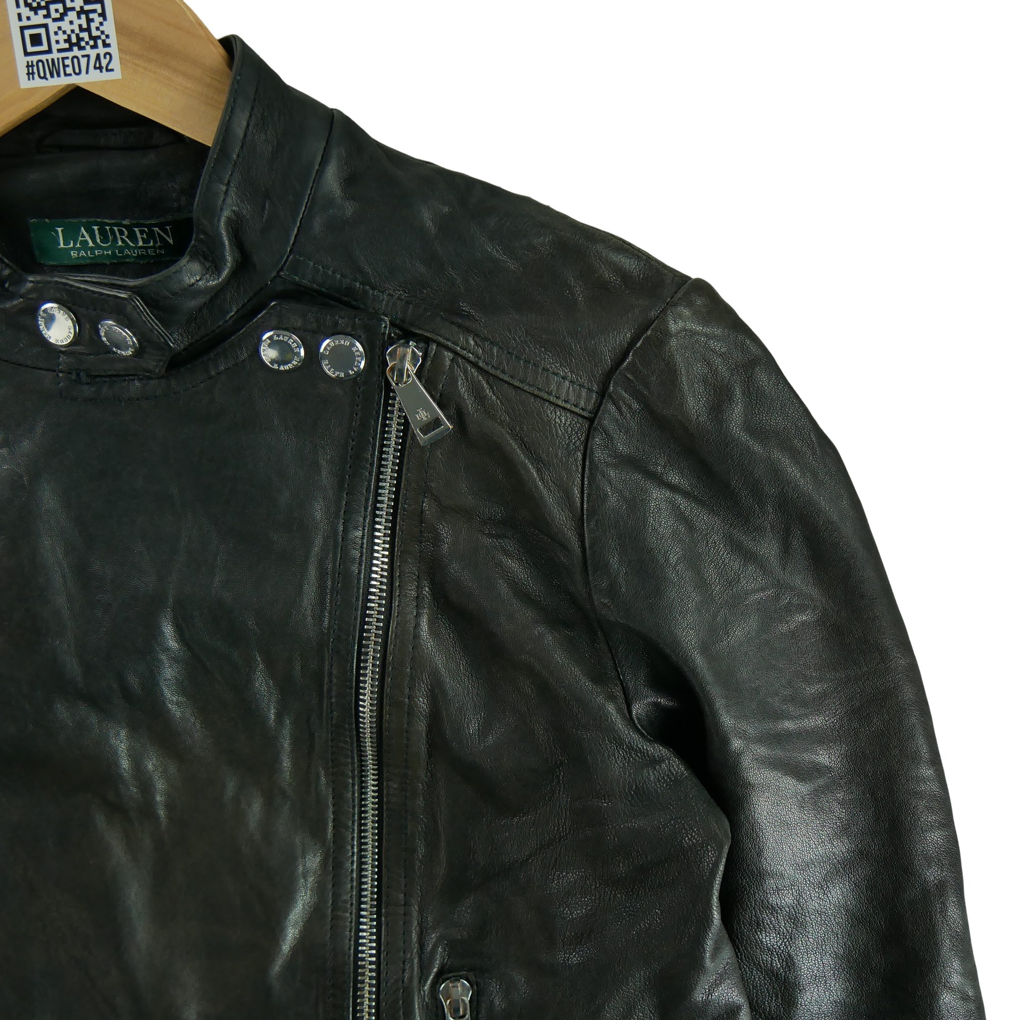 Veste Femme  Veste moto en cuir 5